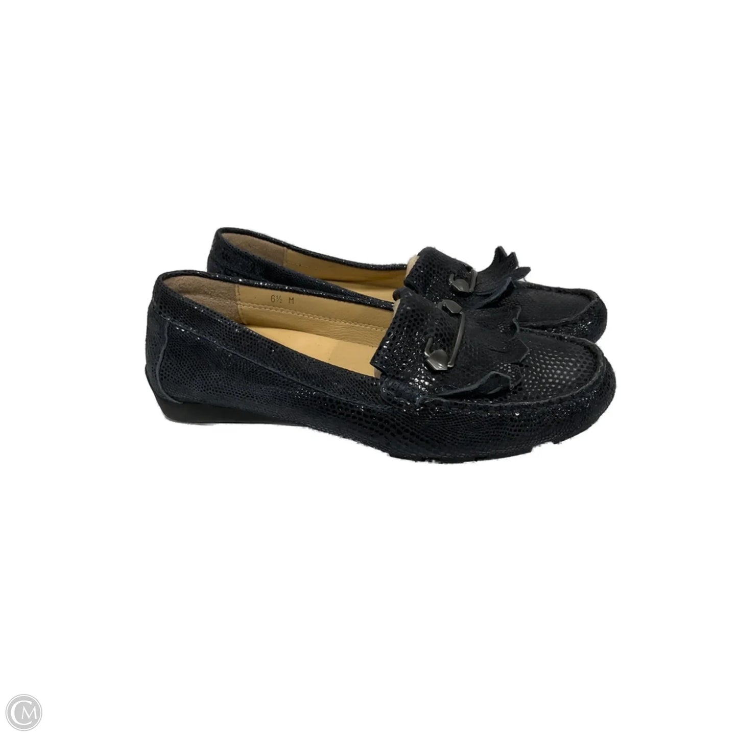 Shoes Flats By Vaneli In Navy, Size: 6.5