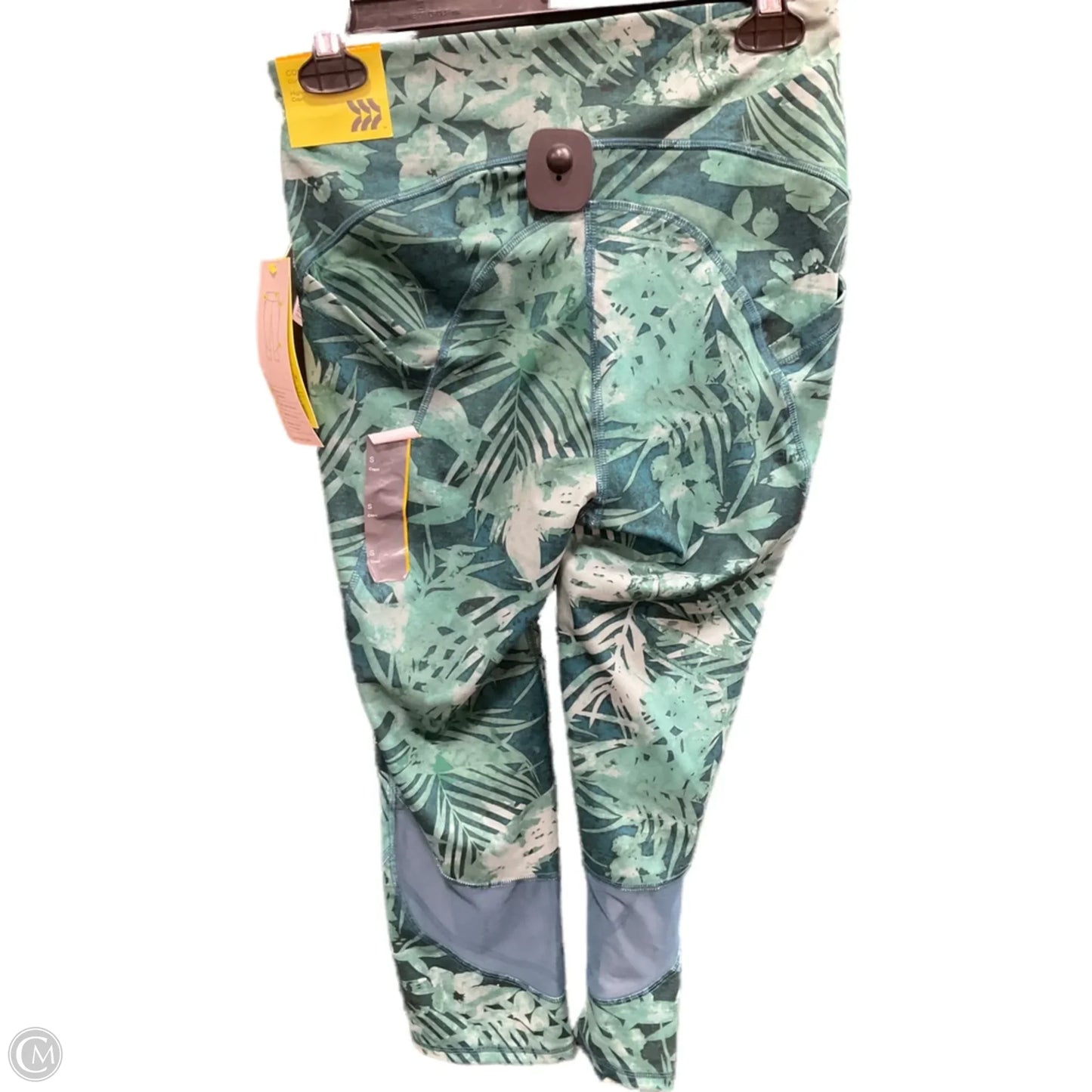 Athletic Leggings Capris By All In Motion In Green, Size: S