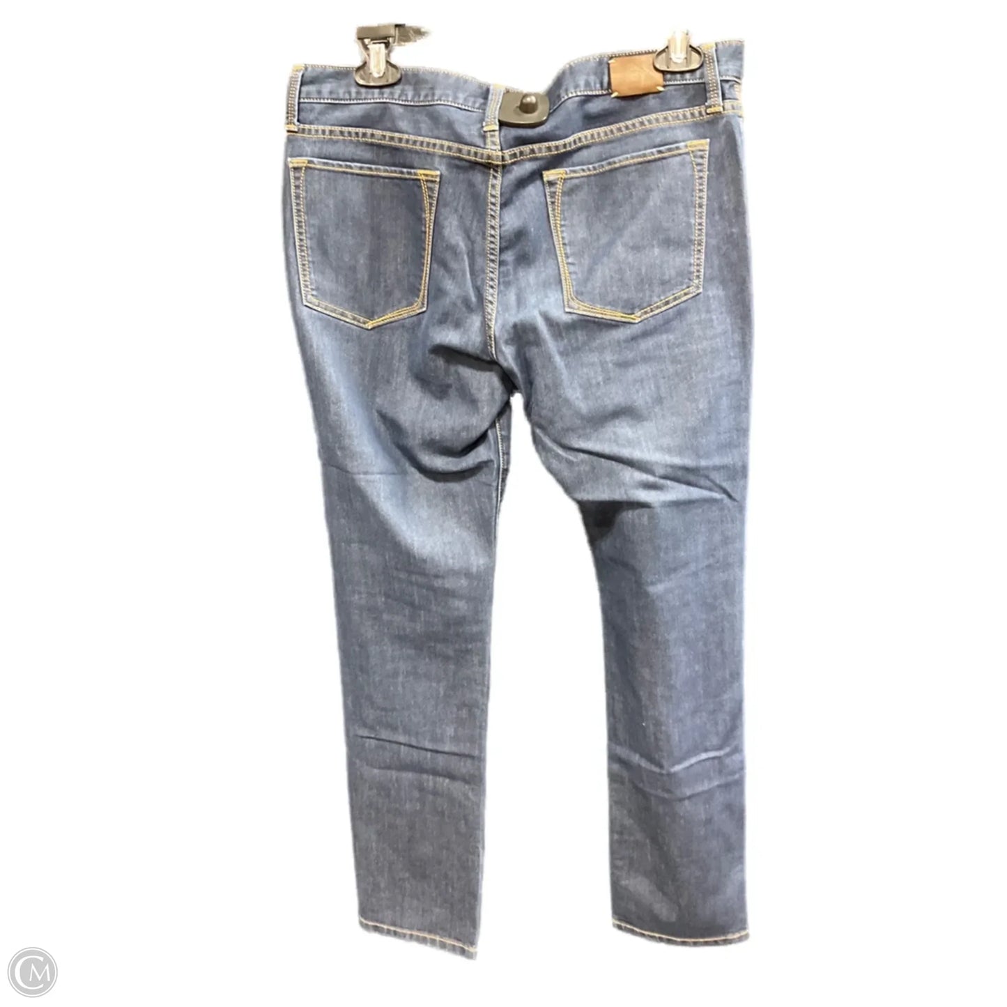 Jeans Skinny By Banana Republic In Blue Denim, Size: 10