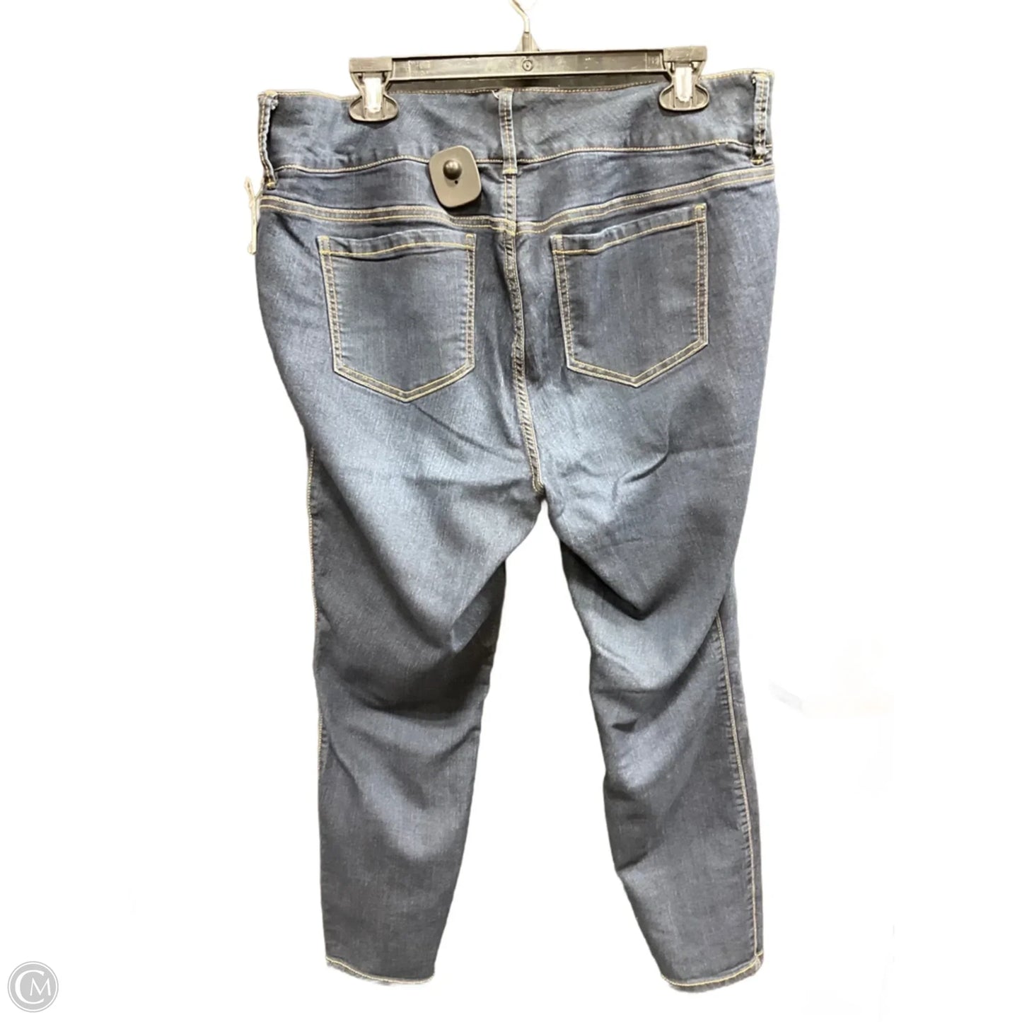 Jeans Skinny By Torrid In Blue Denim, Size: 16