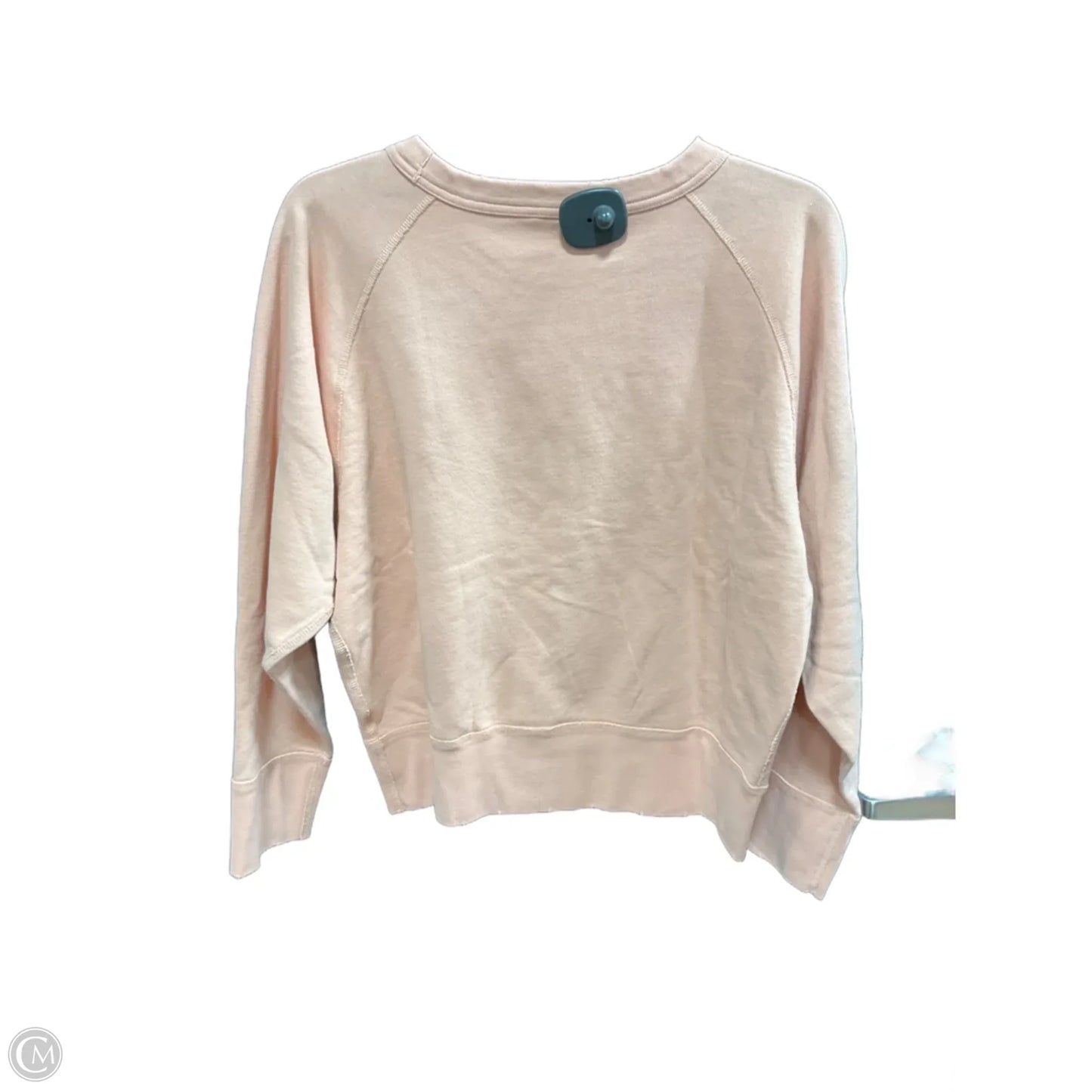 Sweatshirt Crewneck By J. Crew In Peach, Size: M