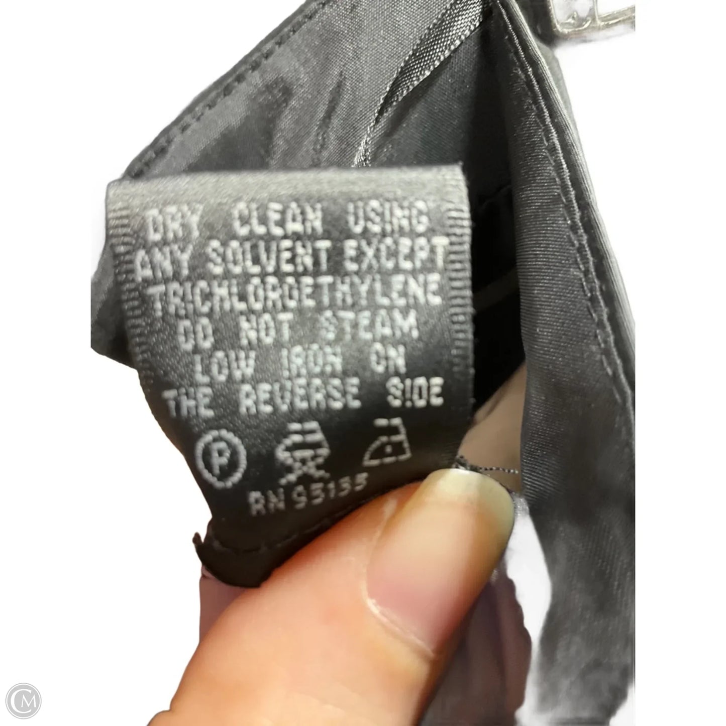 Top Long Sleeve By Joseph Ribkoff In Black & Gold, Size: S