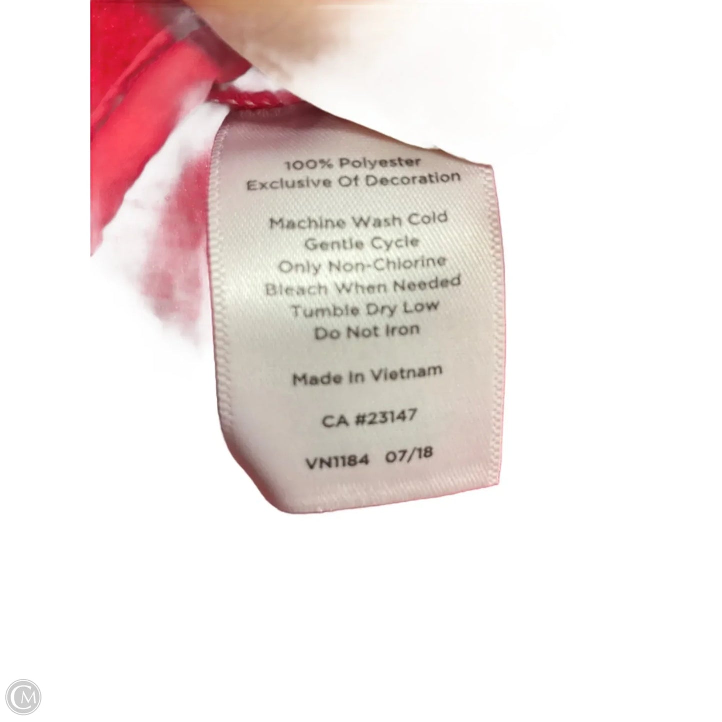 Athletic Fleece By Talbots In Red, Size: 1x