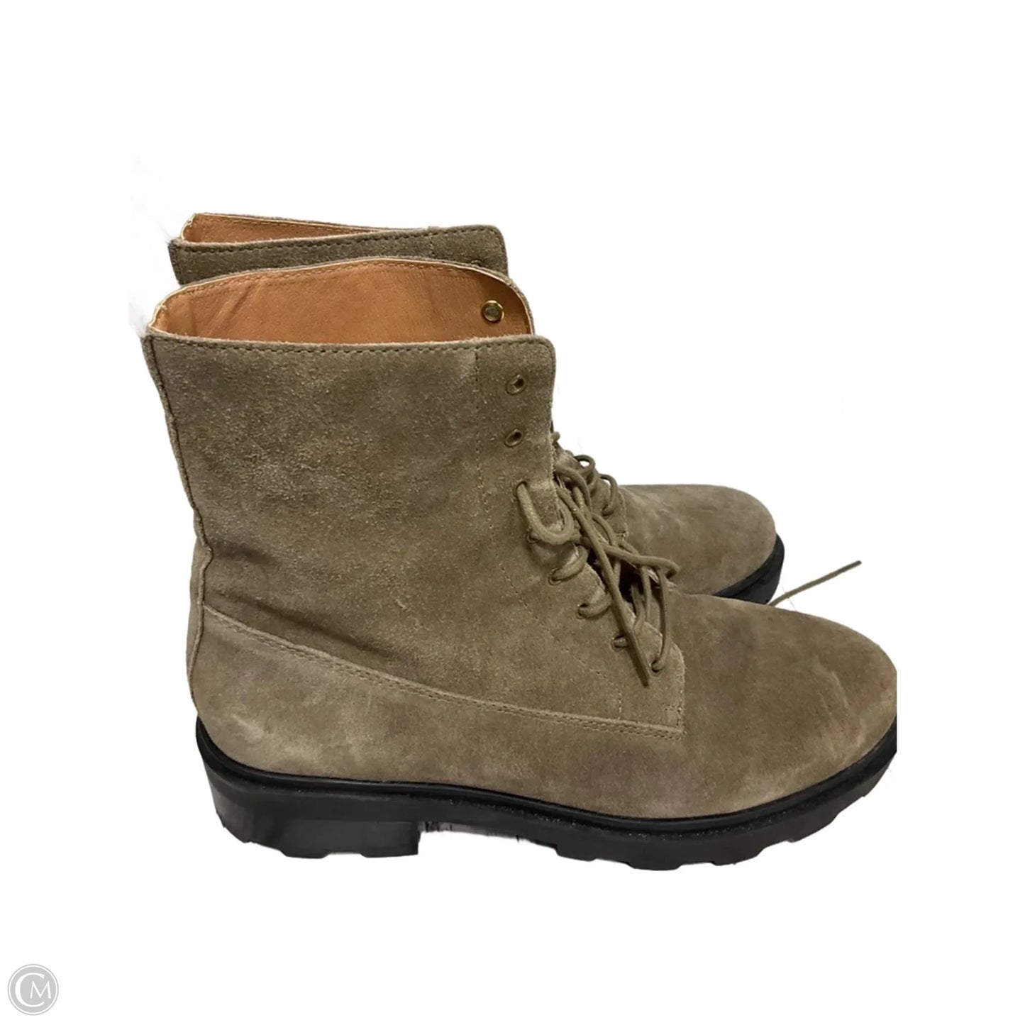 Boots Combat By Madewell In Tan, Size: 10