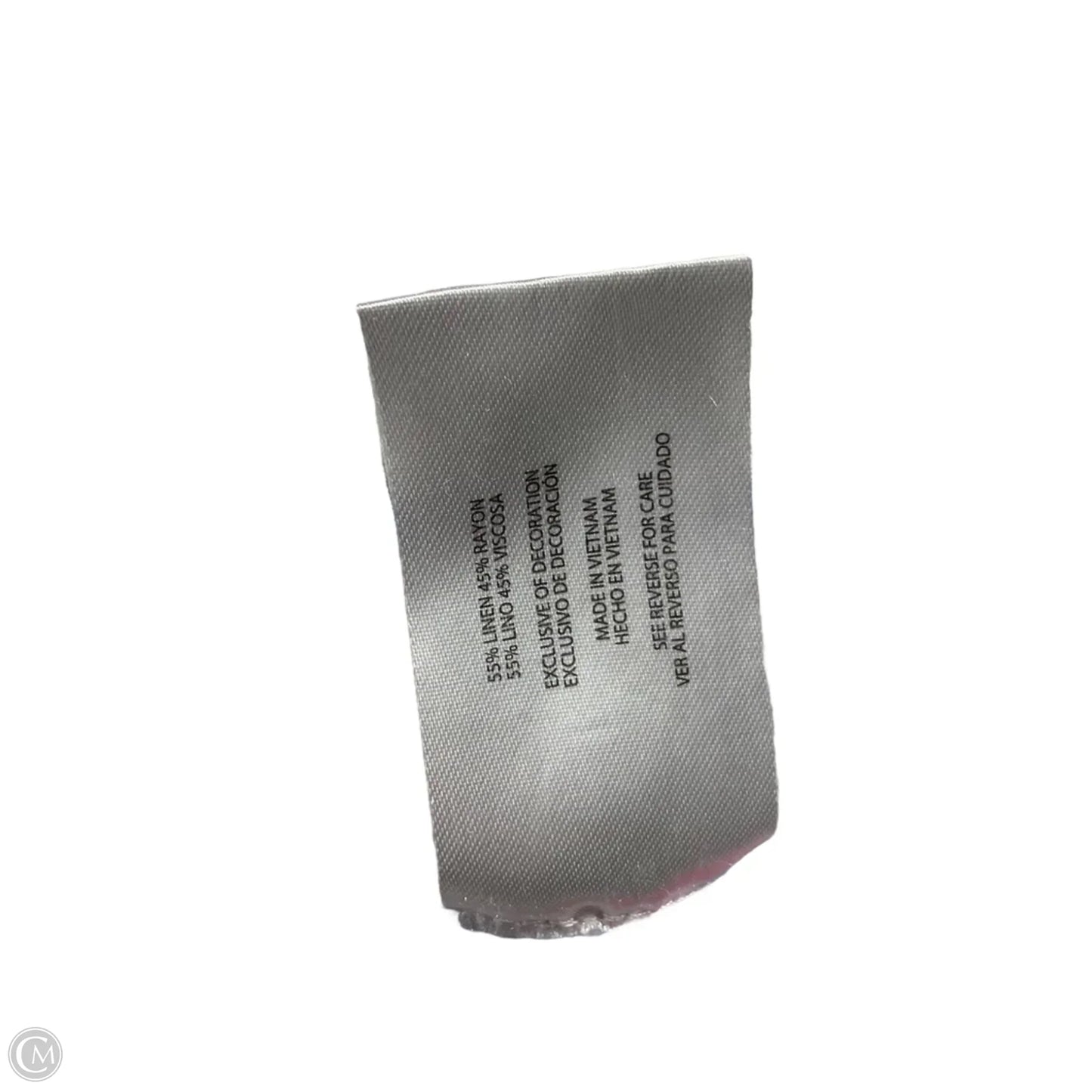 Blouse Long Sleeve By Gap In Striped Pattern, Size: Xxl