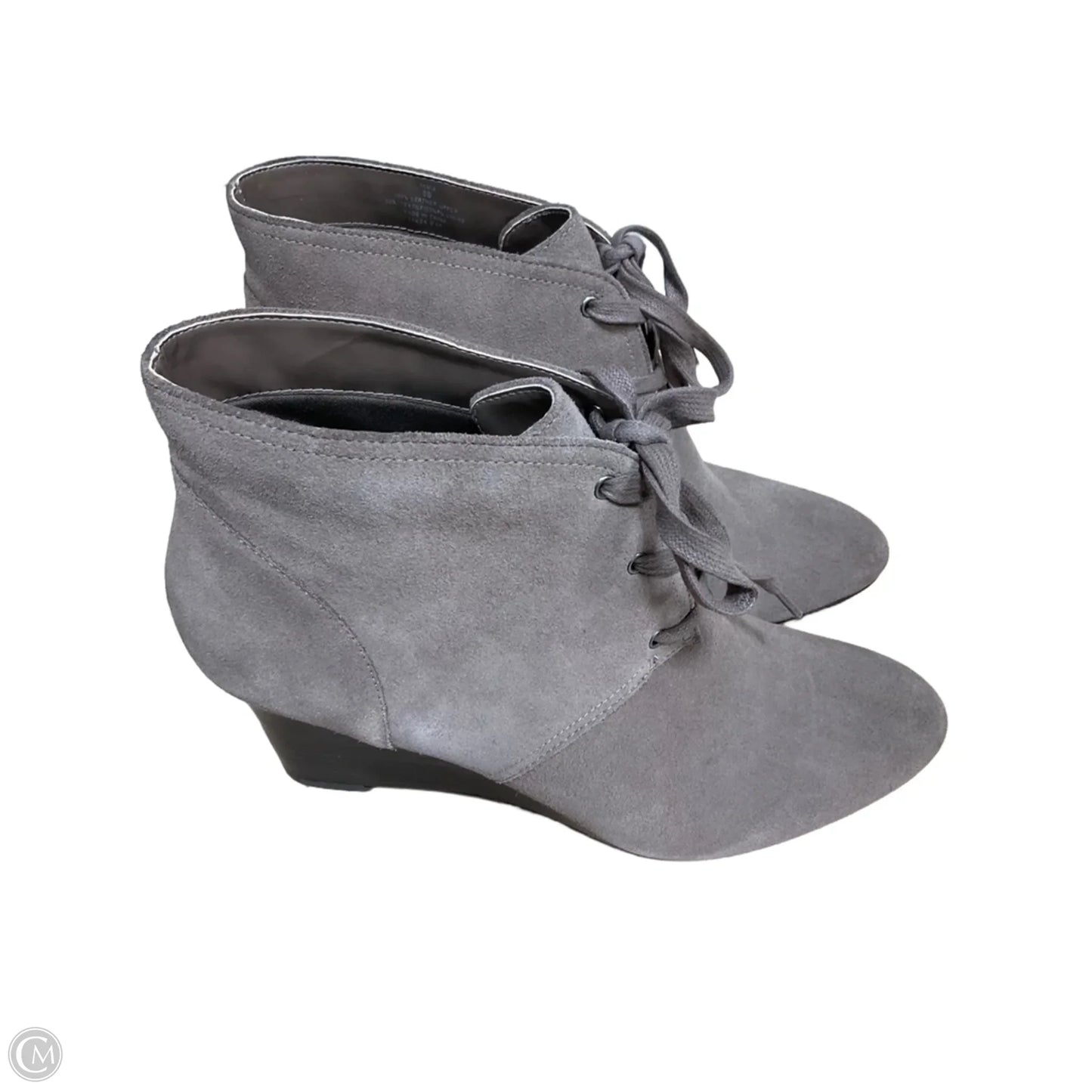 Boots Ankle Heels By Lauren By Ralph Lauren In Brown, Size: 9