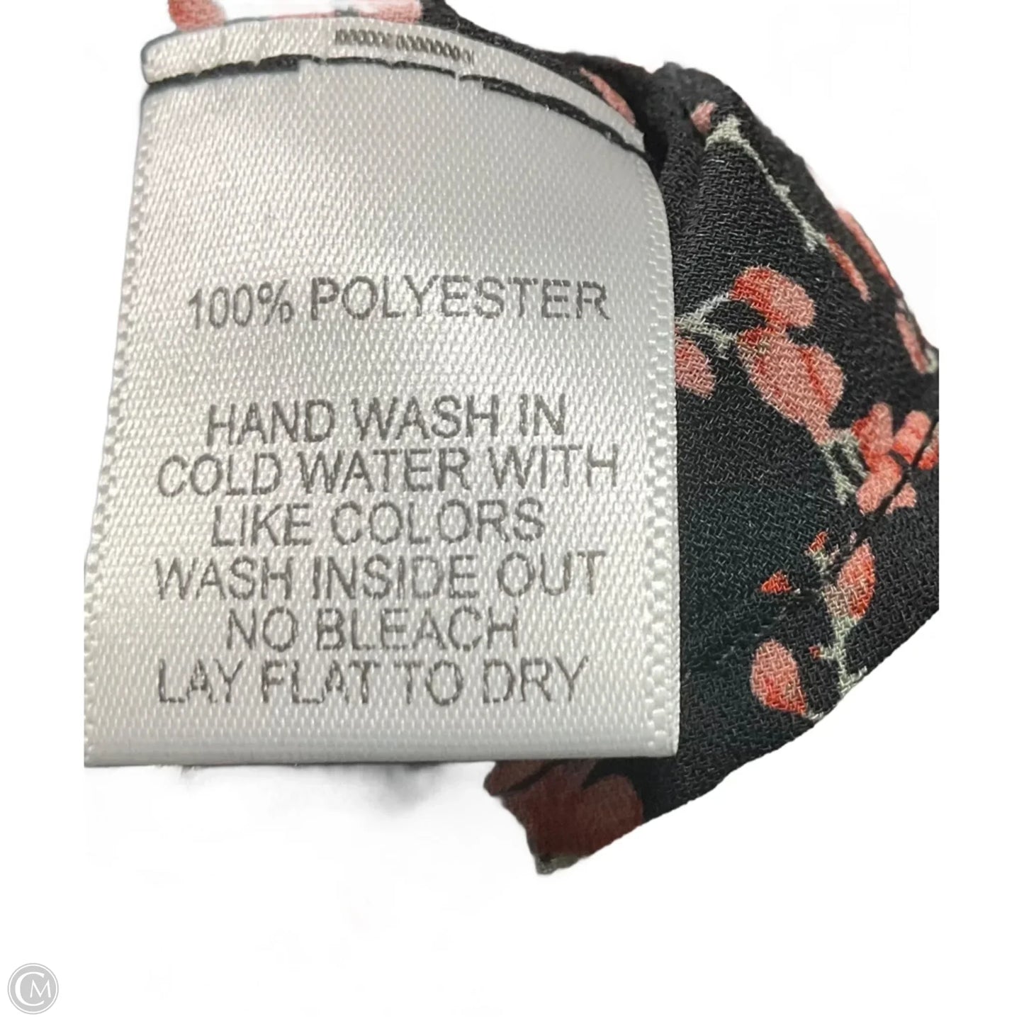 Top Short Sleeve By Clothes Mentor In Floral Print, Size: M