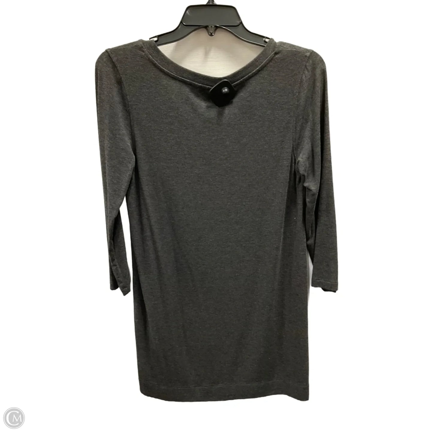 Top 3/4 Sleeve Basic By Liverpool In Grey, Size: S