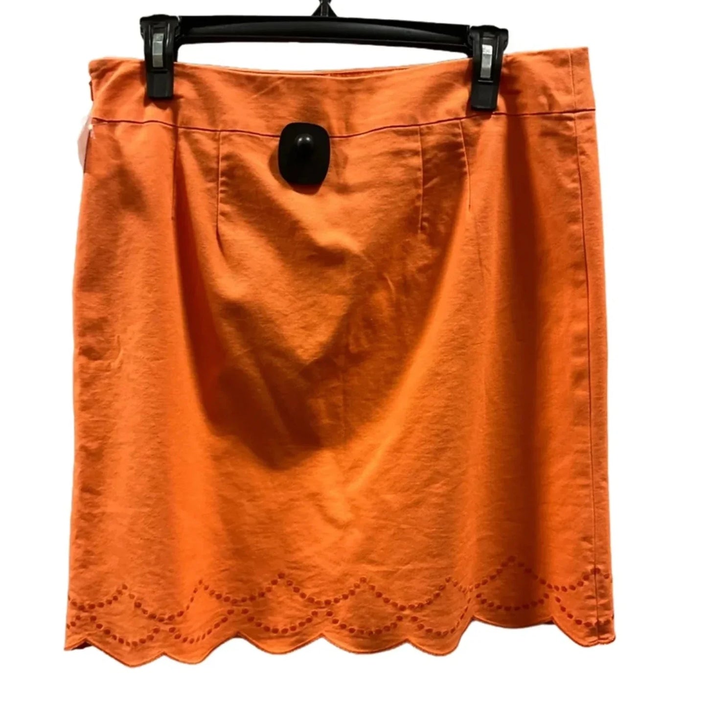 Skirt Mini & Short By Talbots In Orange, Size: 8