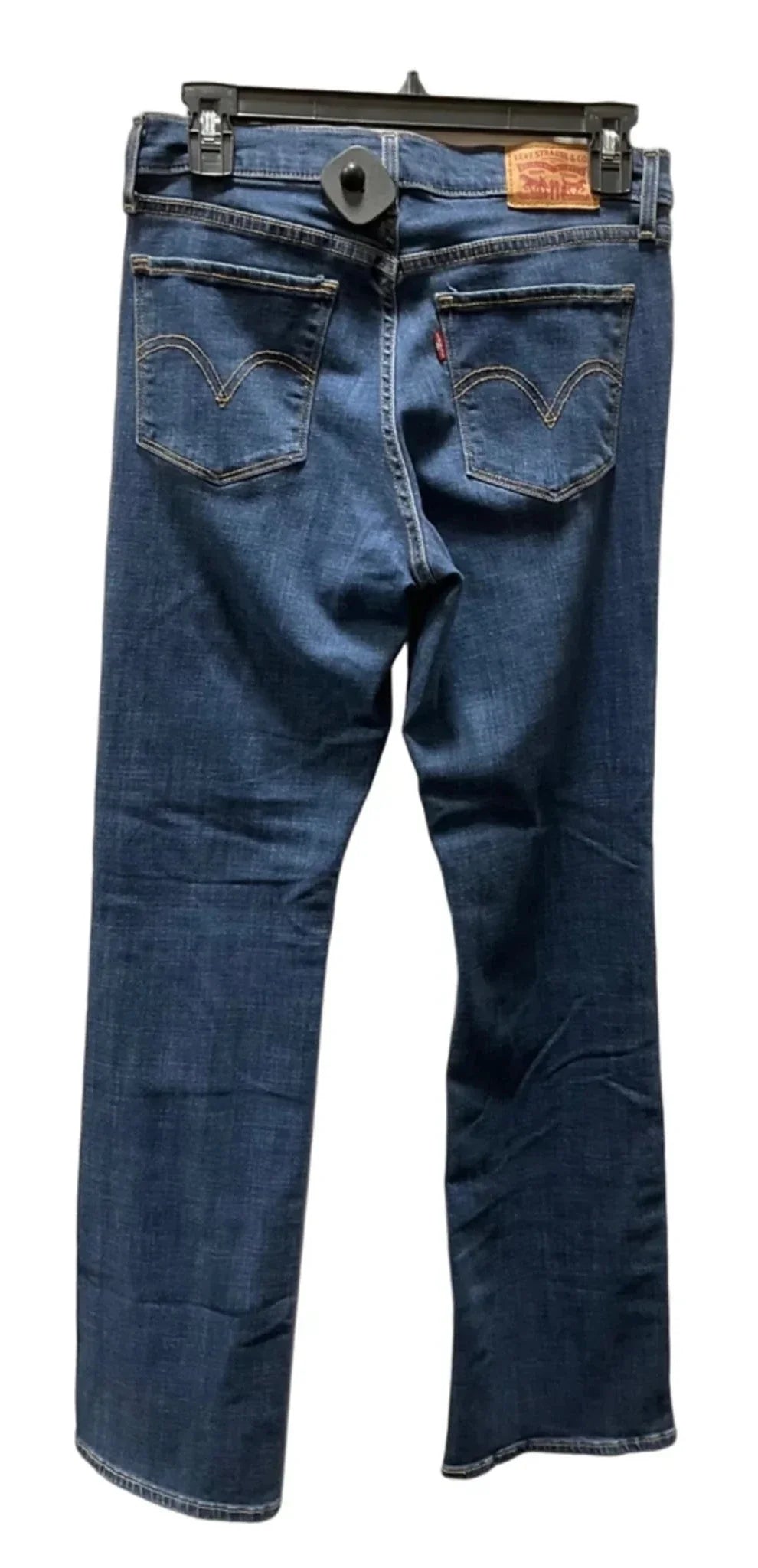 Jeans Boot Cut By Levis In Blue Denim, Size: 4