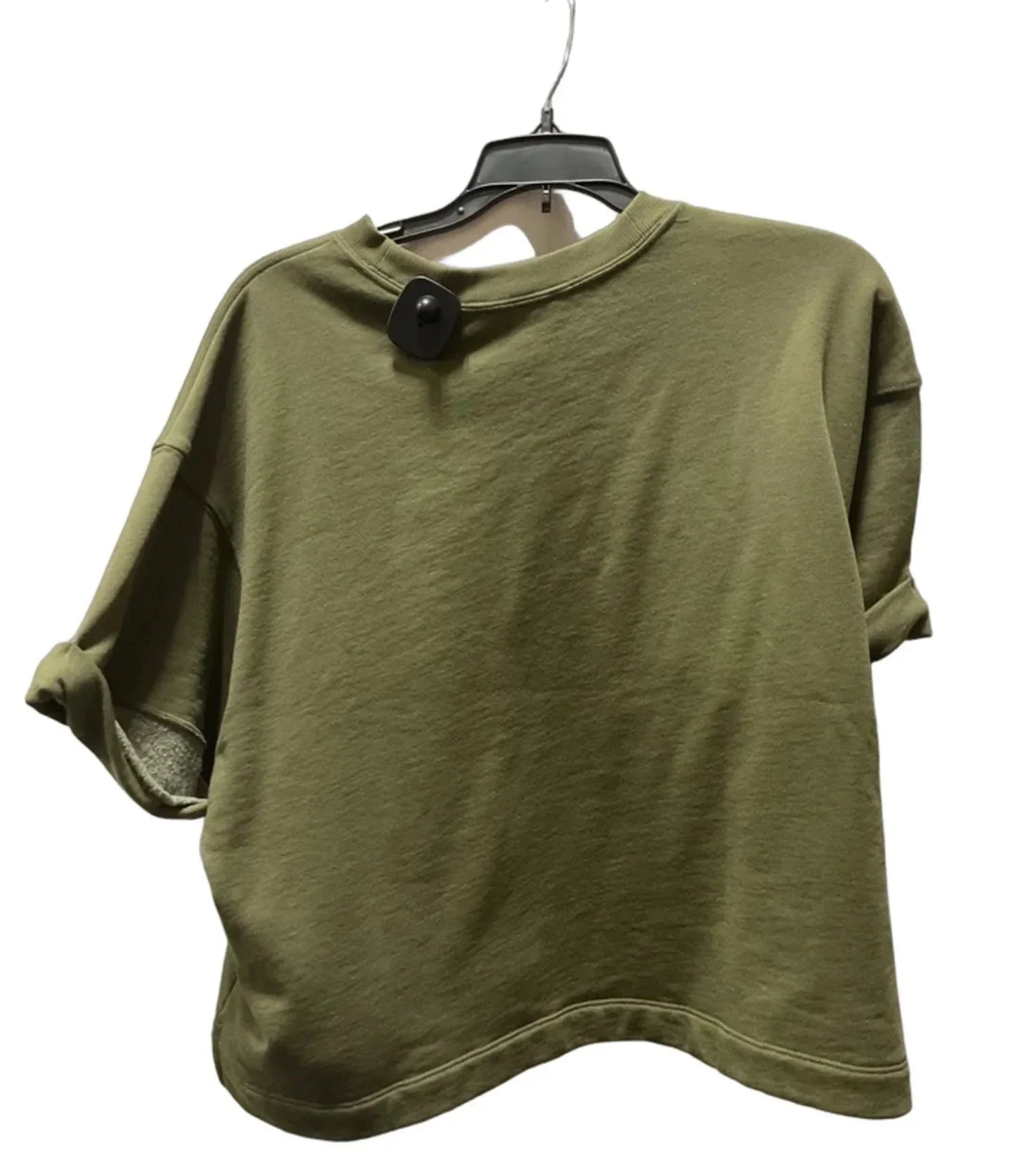 Top Short Sleeve By Madewell In Green, Size: M