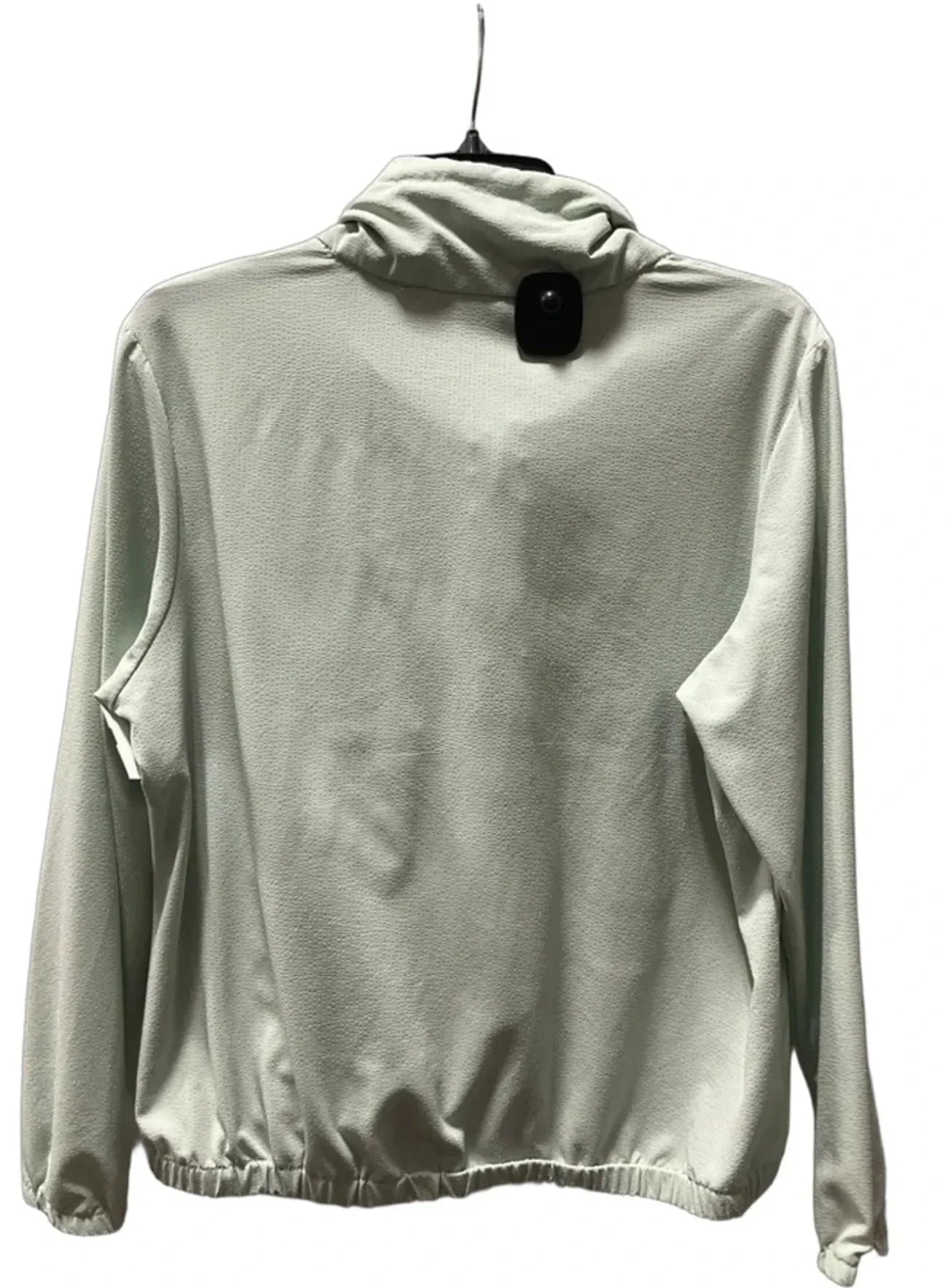 Athletic Jacket By New Balance In Green, Size: L
