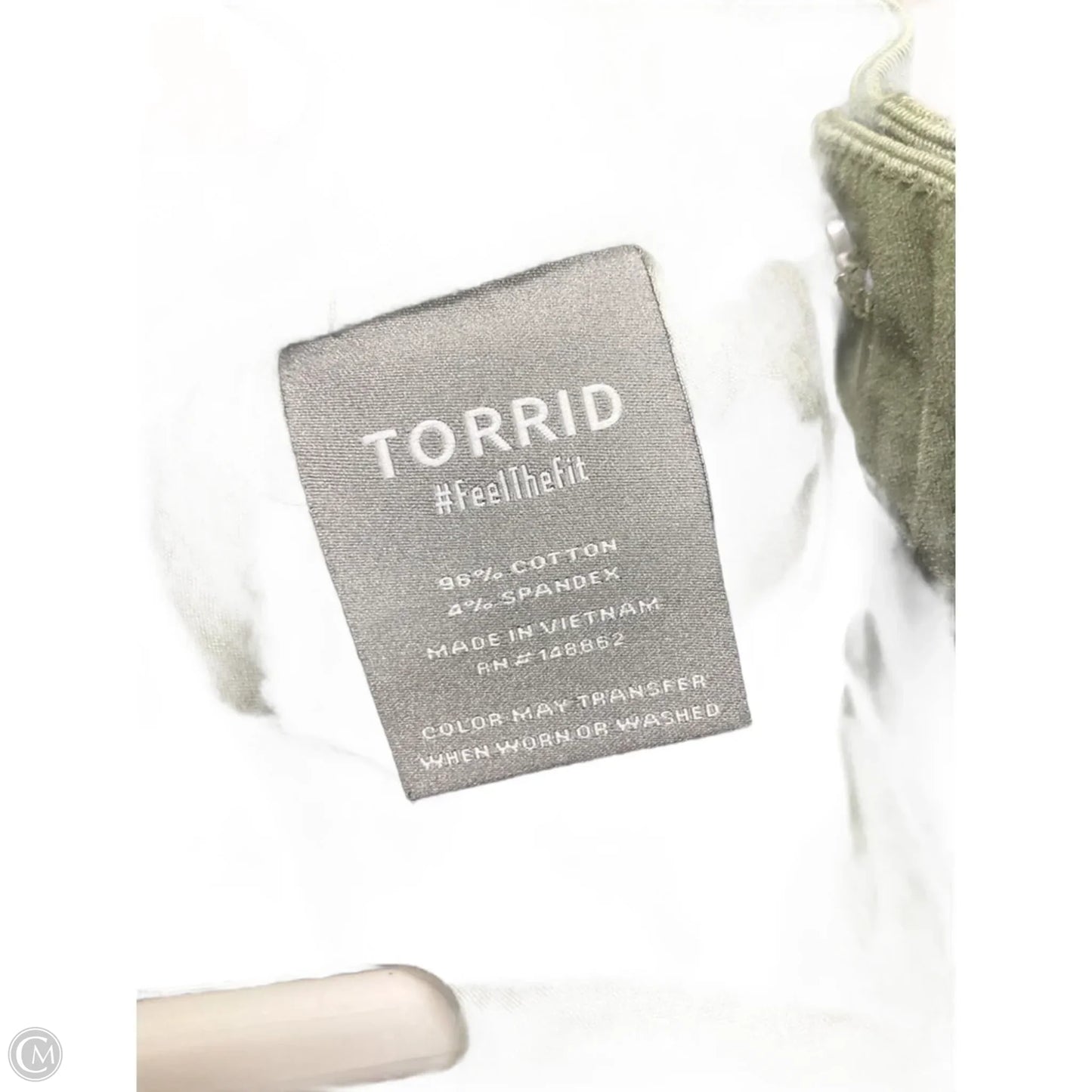 Pants Wide Leg By Torrid In Green, Size: 14