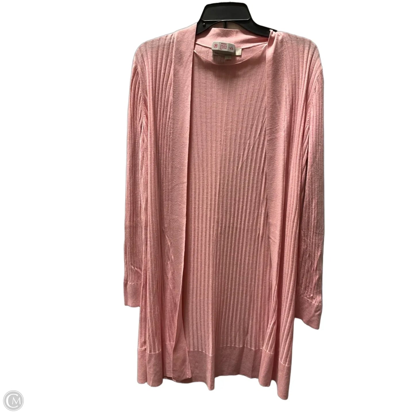 Cardigan By Loft In Pink, Size: L