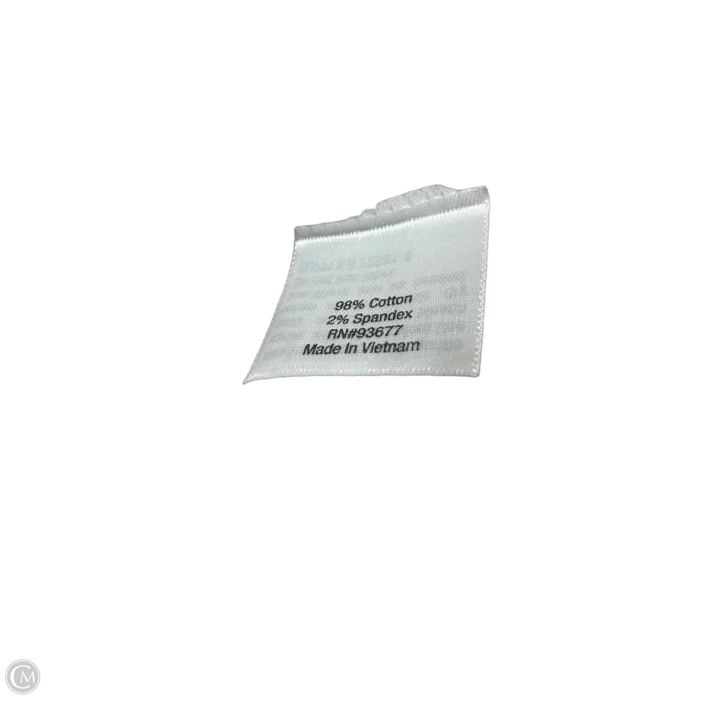 Top Short Sleeve By St Johns Bay In White, Size: M
