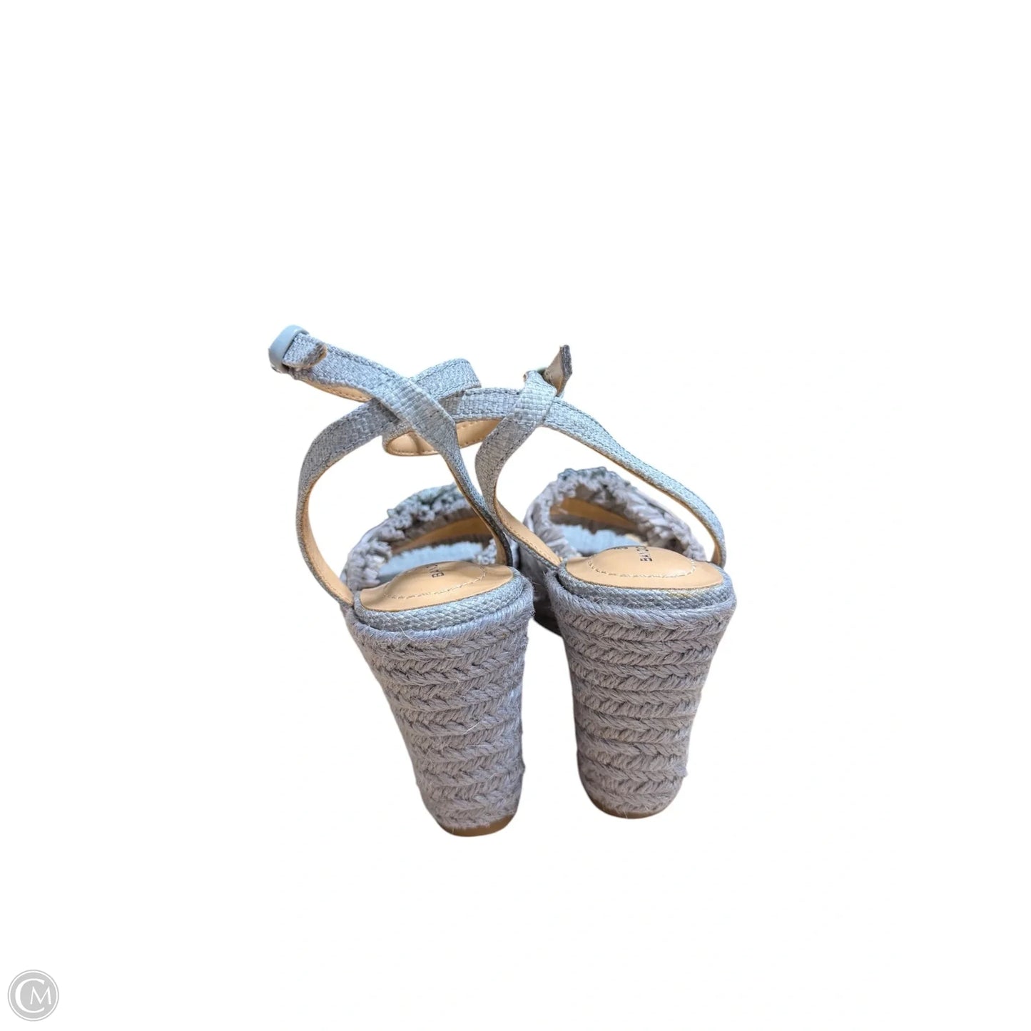Sandals Heels Wedge By Bandolino In Blue, Size: 6