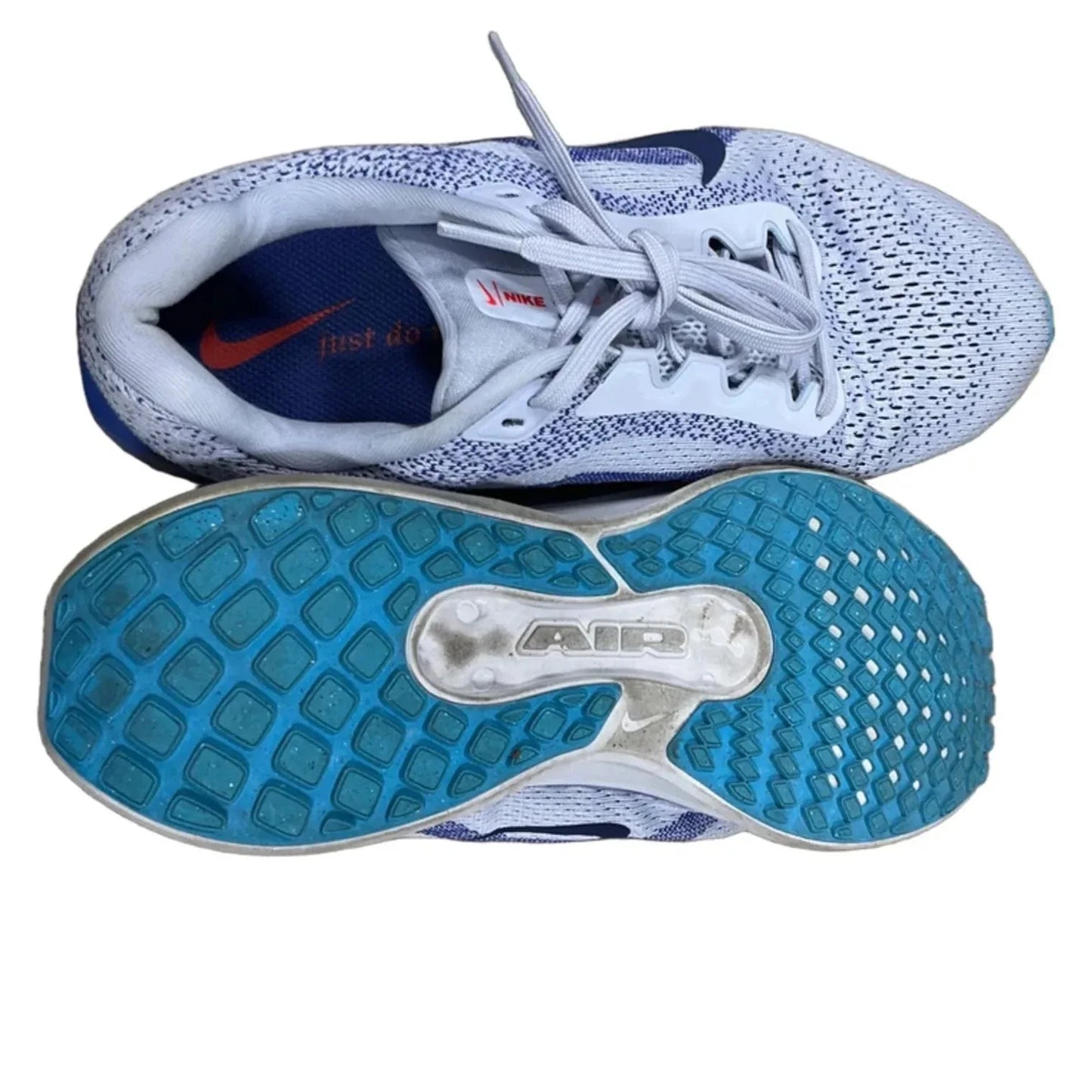 Shoes Athletic By Nike In Blue, Size: 7.5