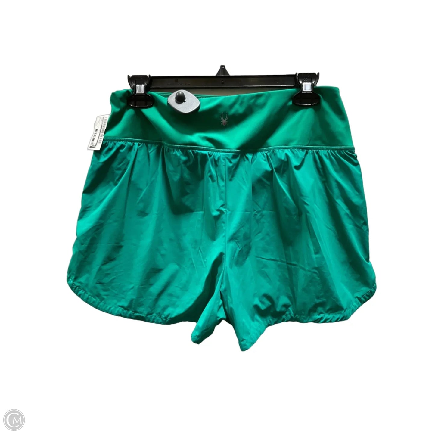 Athletic Shorts By Spyder In Green, Size: M