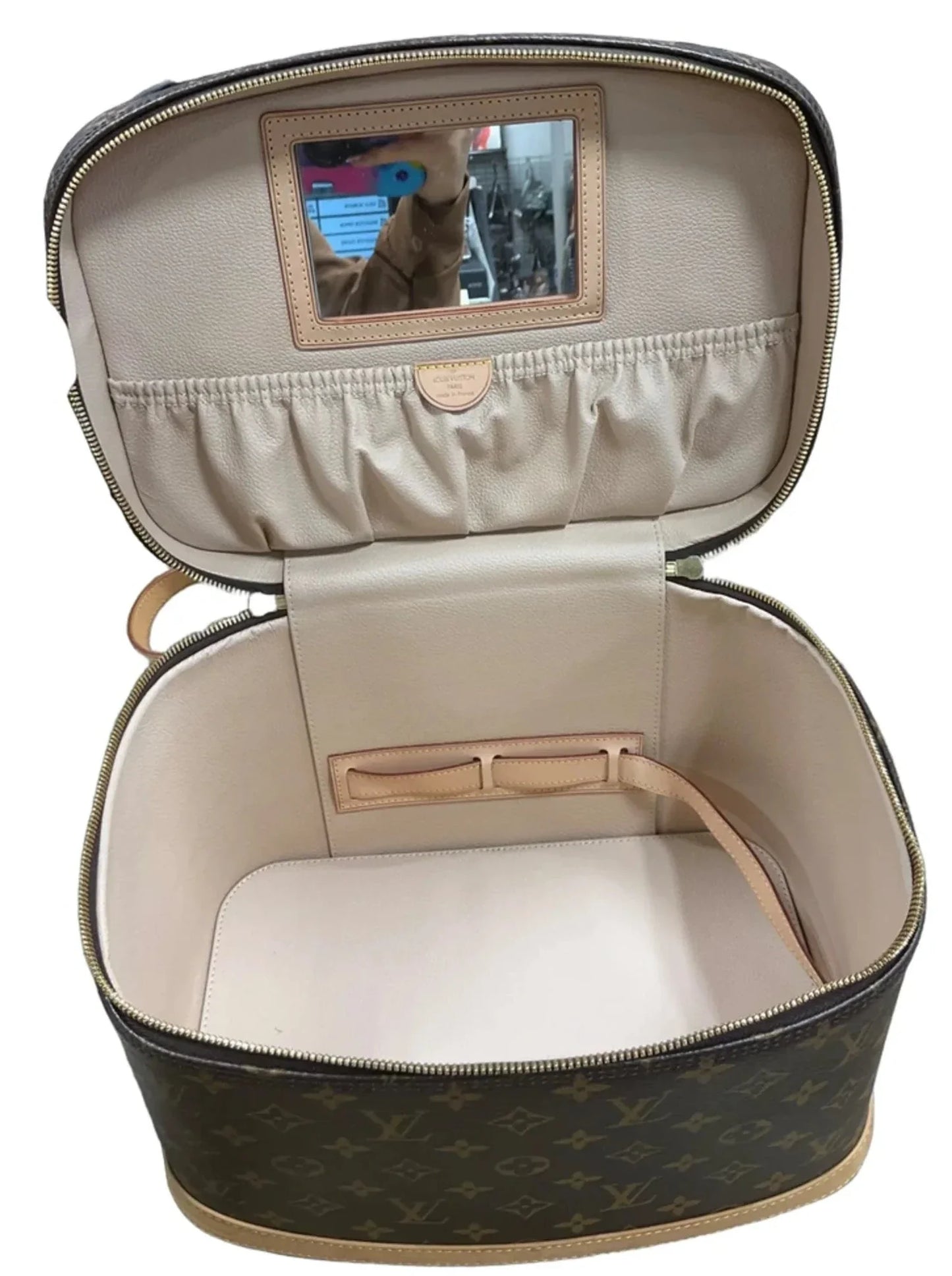 Makeup Bag Luxury Designer By Louis Vuitton, Size: Large