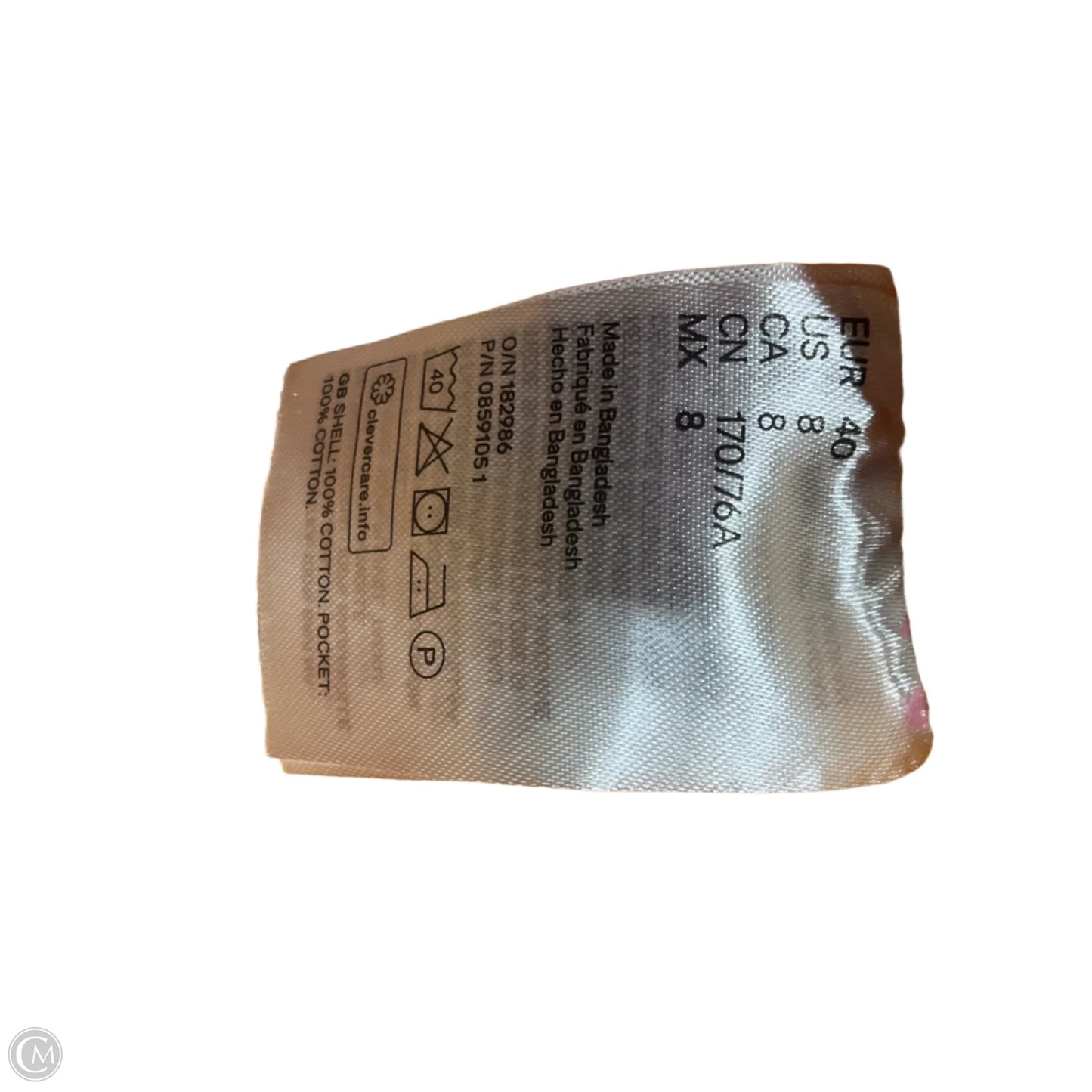 Shorts By H&m In Orange, Size: 8