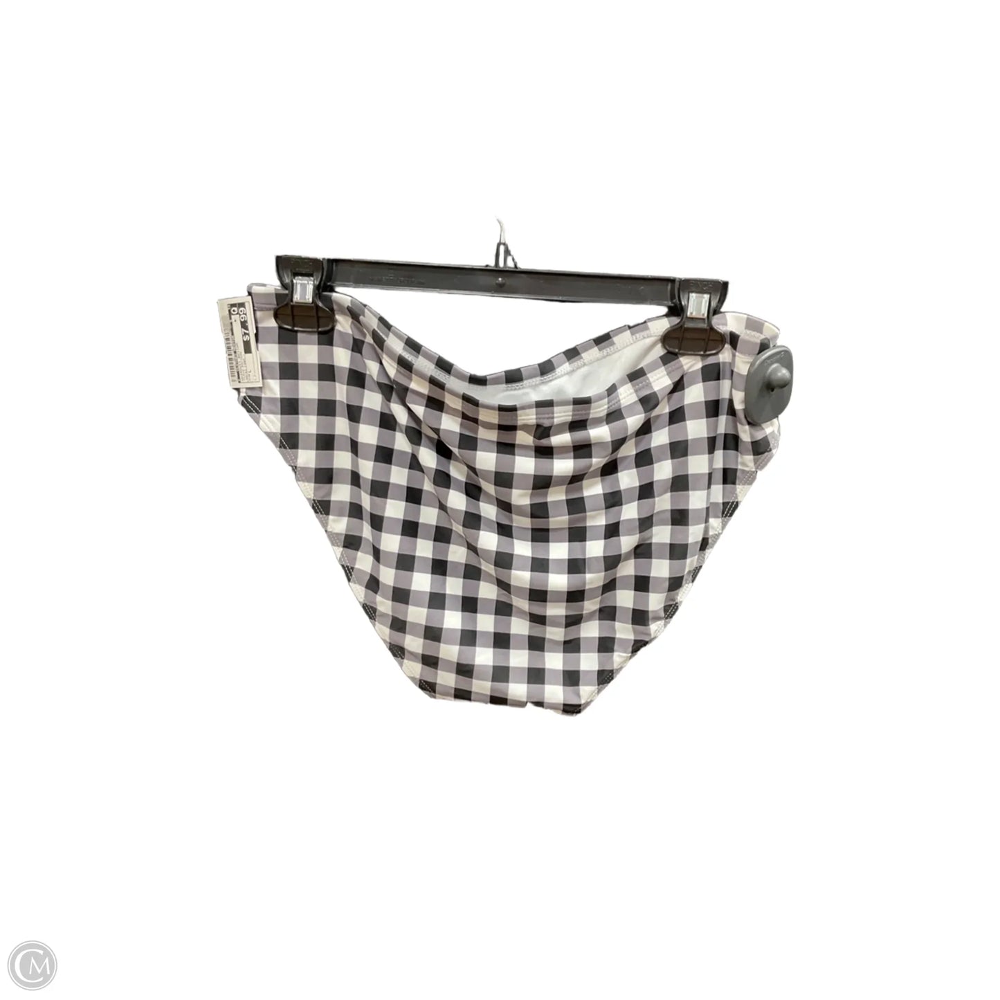 Swimsuit Bottom By Clothes Mentor In Plaid Pattern, Size: L