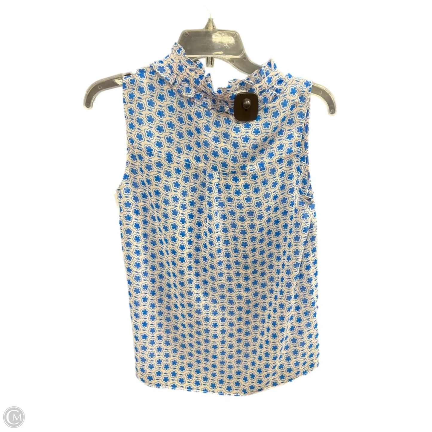Top Sleeveless By Boden In Blue, Size: 2