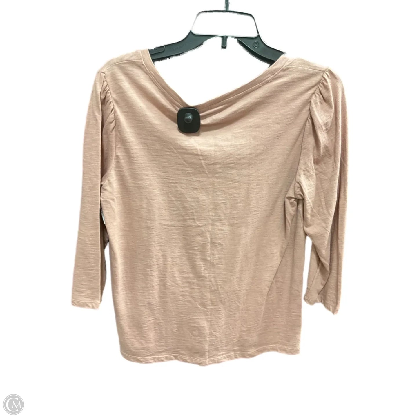 Top 3/4 Sleeve Basic By Maurices In Mauve, Size: M