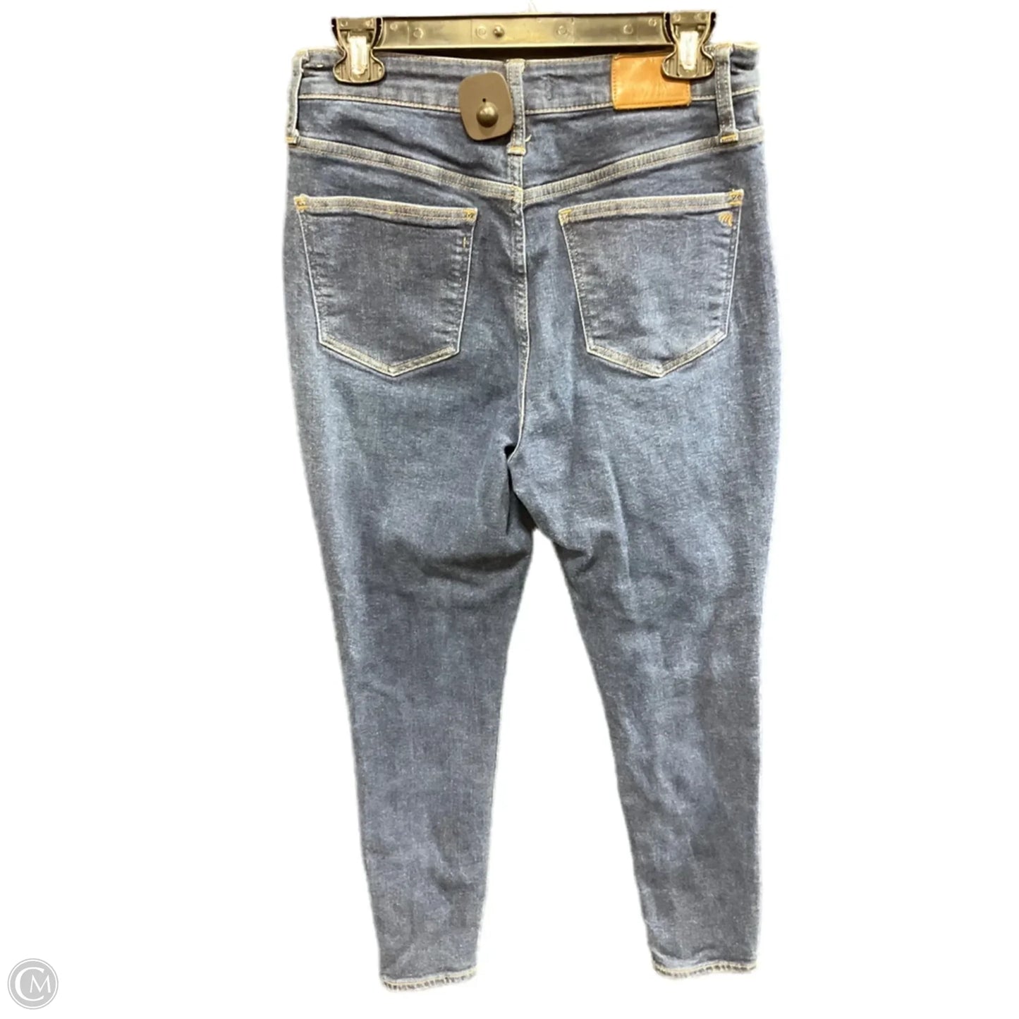 Jeans Straight By Madewell In Blue Denim, Size: 8