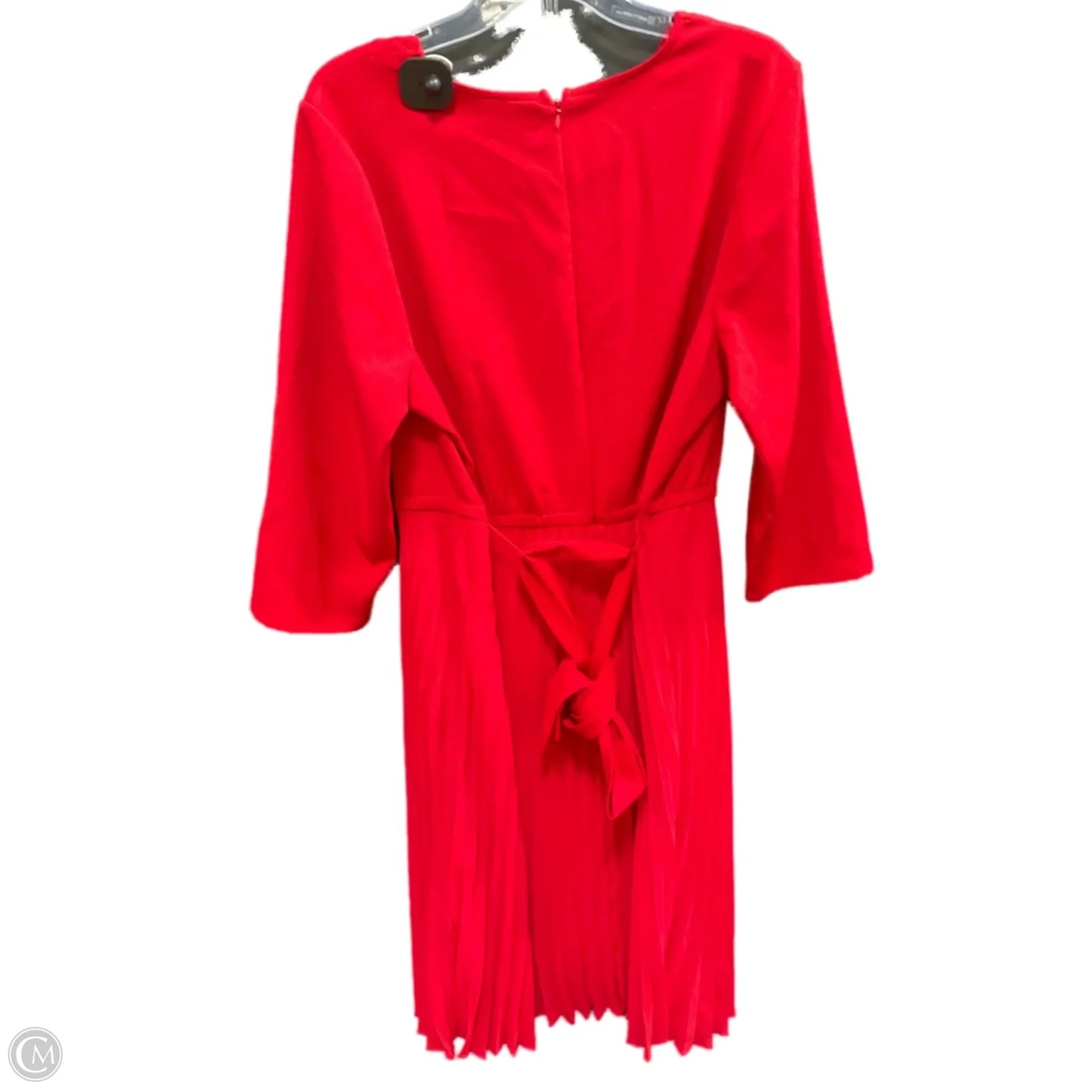 Dress Casual Midi By Lane Bryant In Red, Size: 18