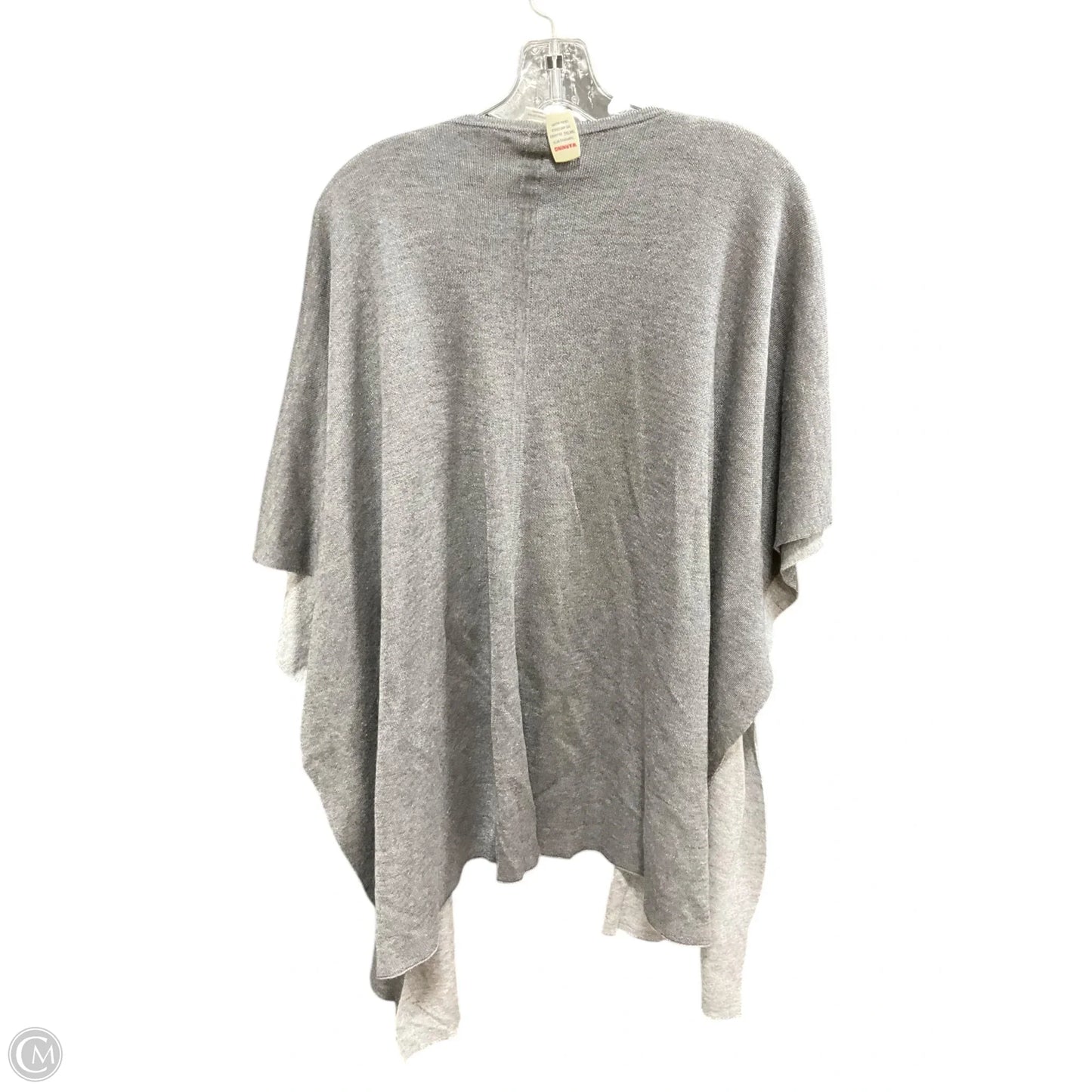Poncho By Garnet Hill In Grey, Size: M