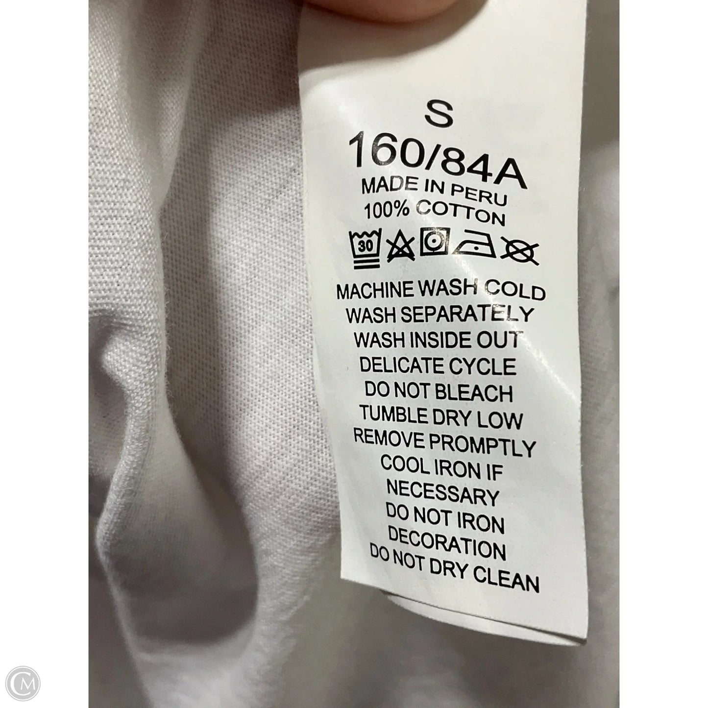 Top Short Sleeve Designer By Kate Spade In White, Size: S