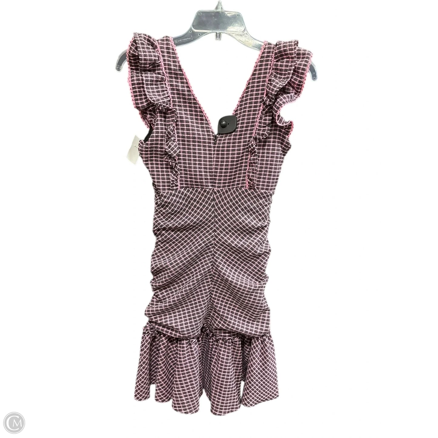 Dress Party Short By Betsey Johnson In Pink, Size: 4