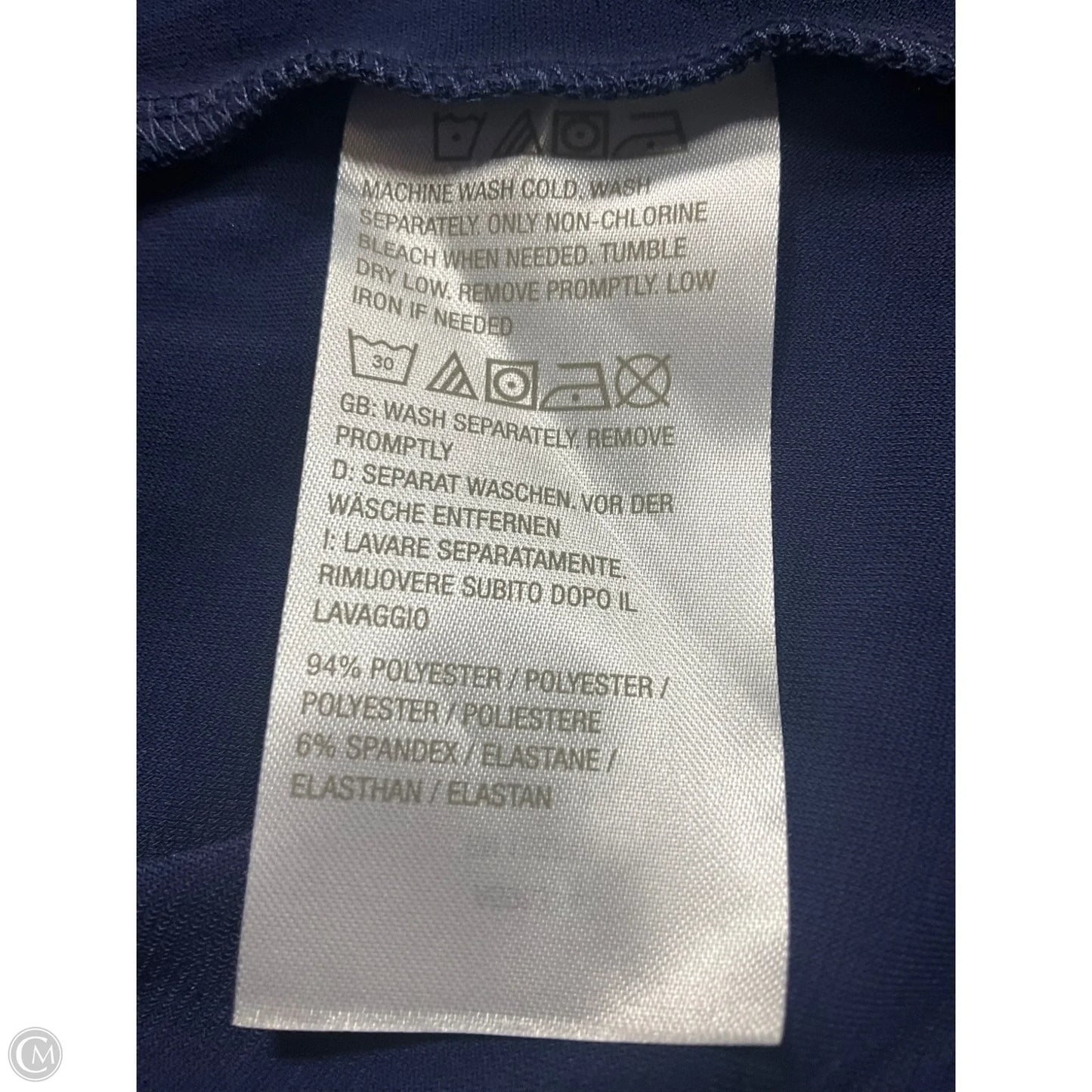 Vest Other By Attitude In Navy, Size: Mp