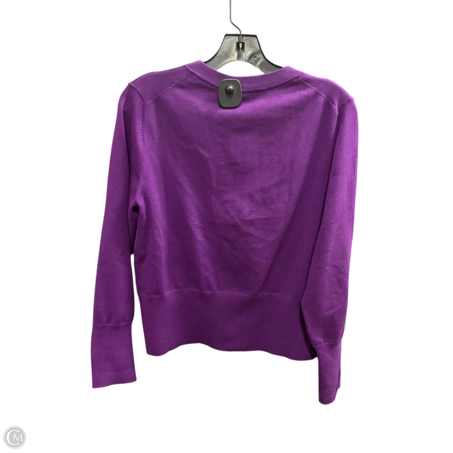 Cardigan By Talbots In Purple, Size: M