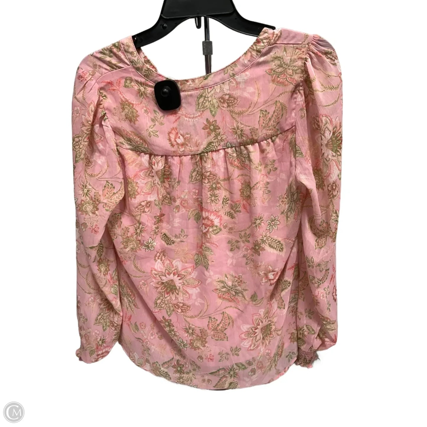 Top Long Sleeve By Joie In Pink, Size: S