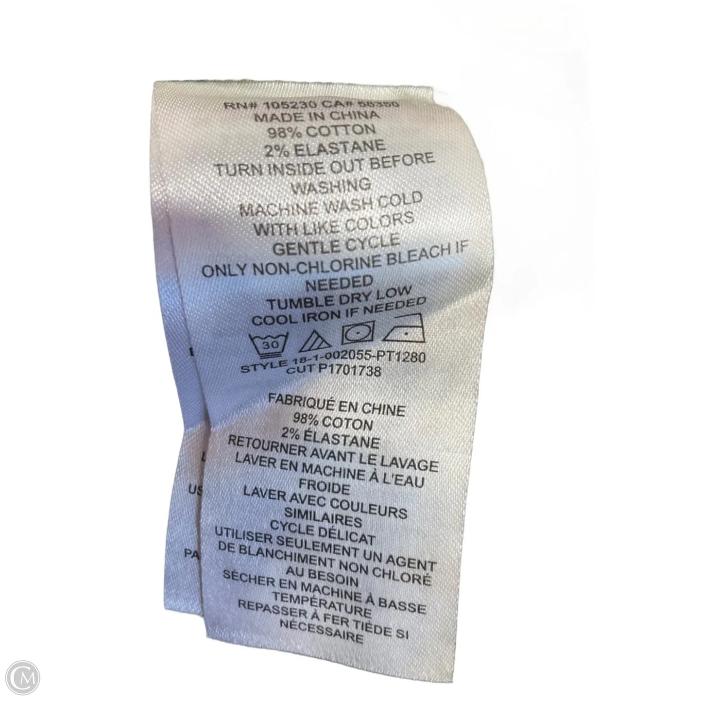 Jeans Skinny By Current/elliott In Green, Size: 0