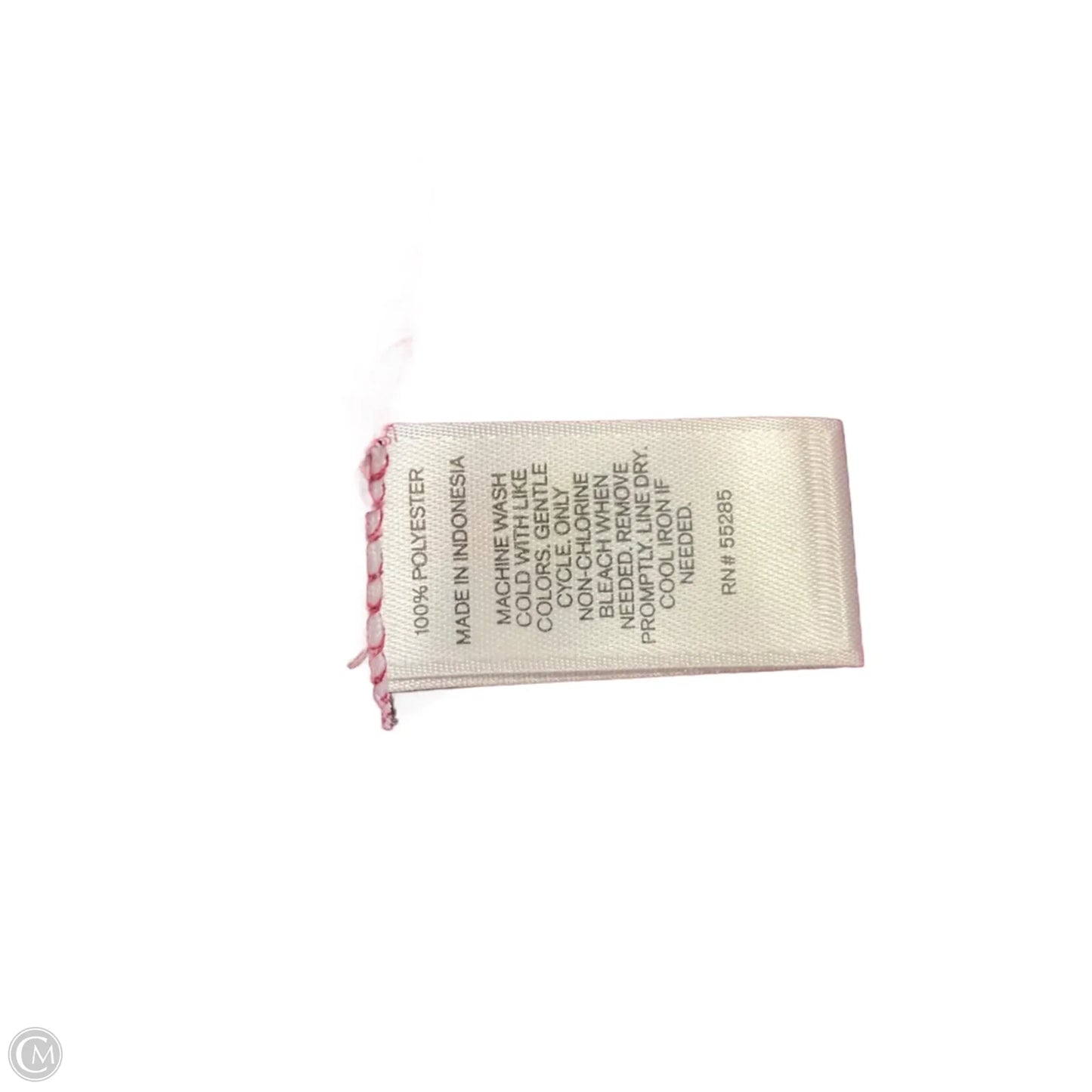 Blouse 3/4 Sleeve By Express In Maroon, Size: Xs