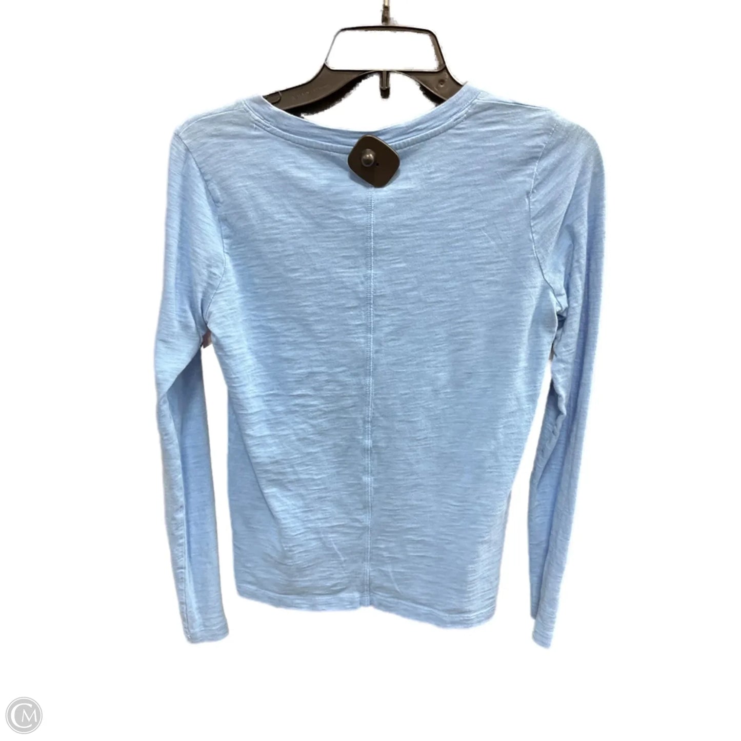 Top Long Sleeve Basic By J. Crew In Blue, Size: Xs