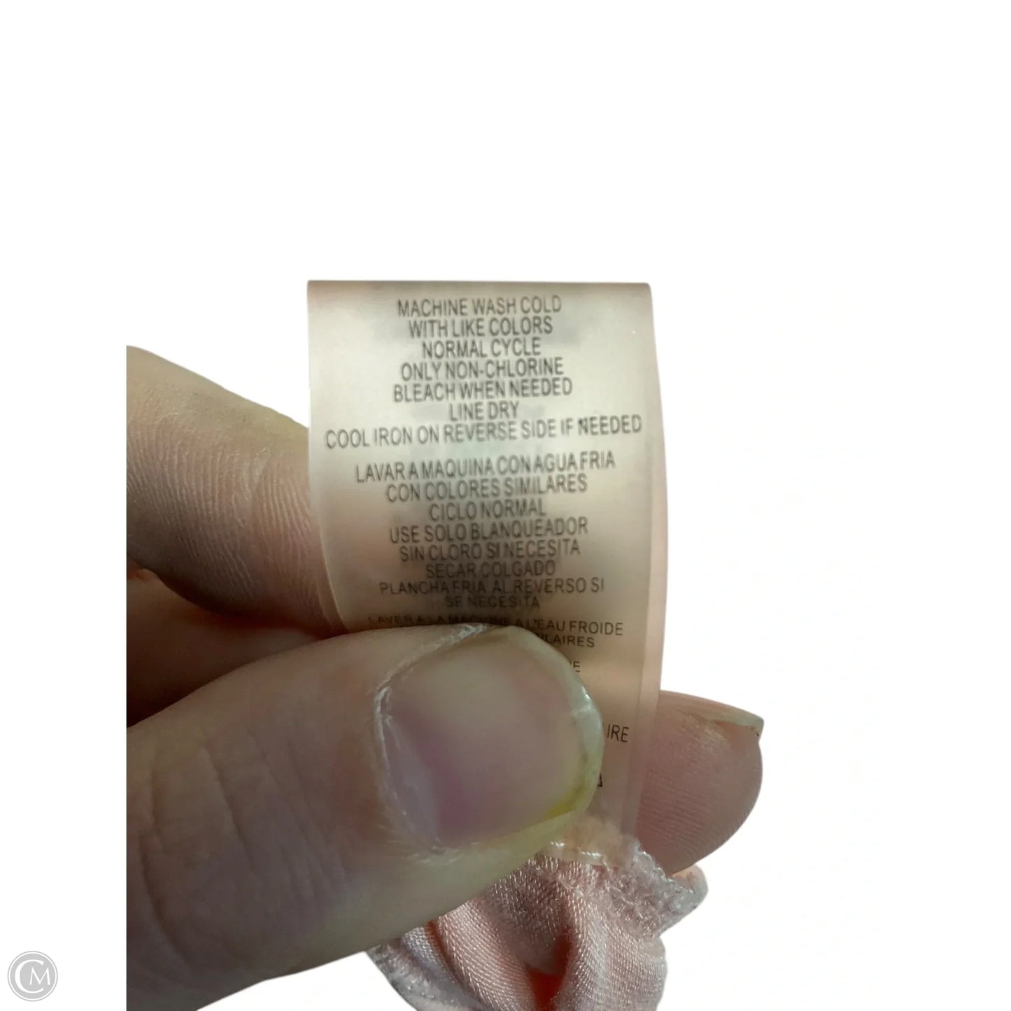 Top Long Sleeve By Calvin Klein In Pink, Size: 3x