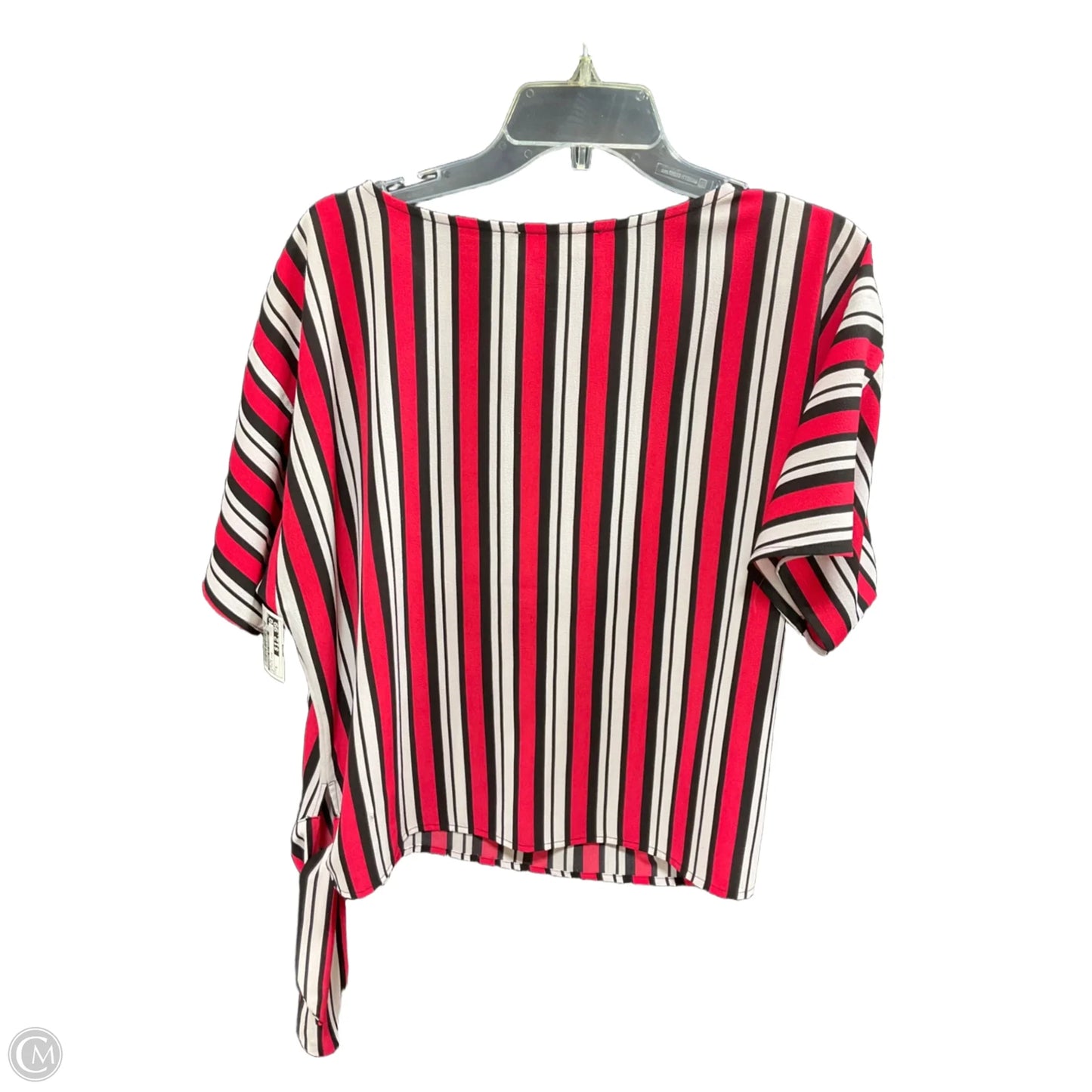 Top Short Sleeve By Michael By Michael Kors In Black & Pink, Size: S