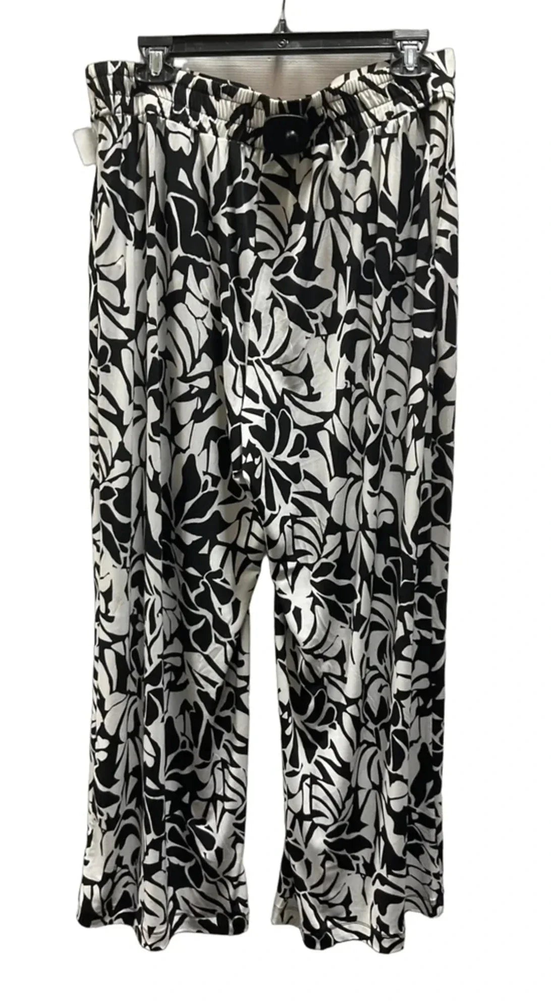 Pants Lounge By Three Dots In Black & White, Size: L