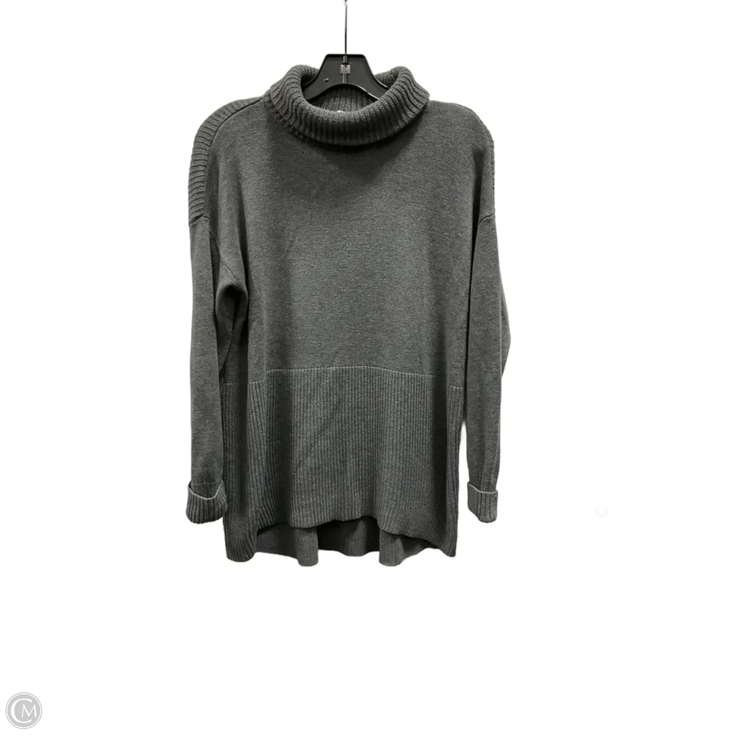 Top Long Sleeve By Lou And Grey In Grey, Size: Xs