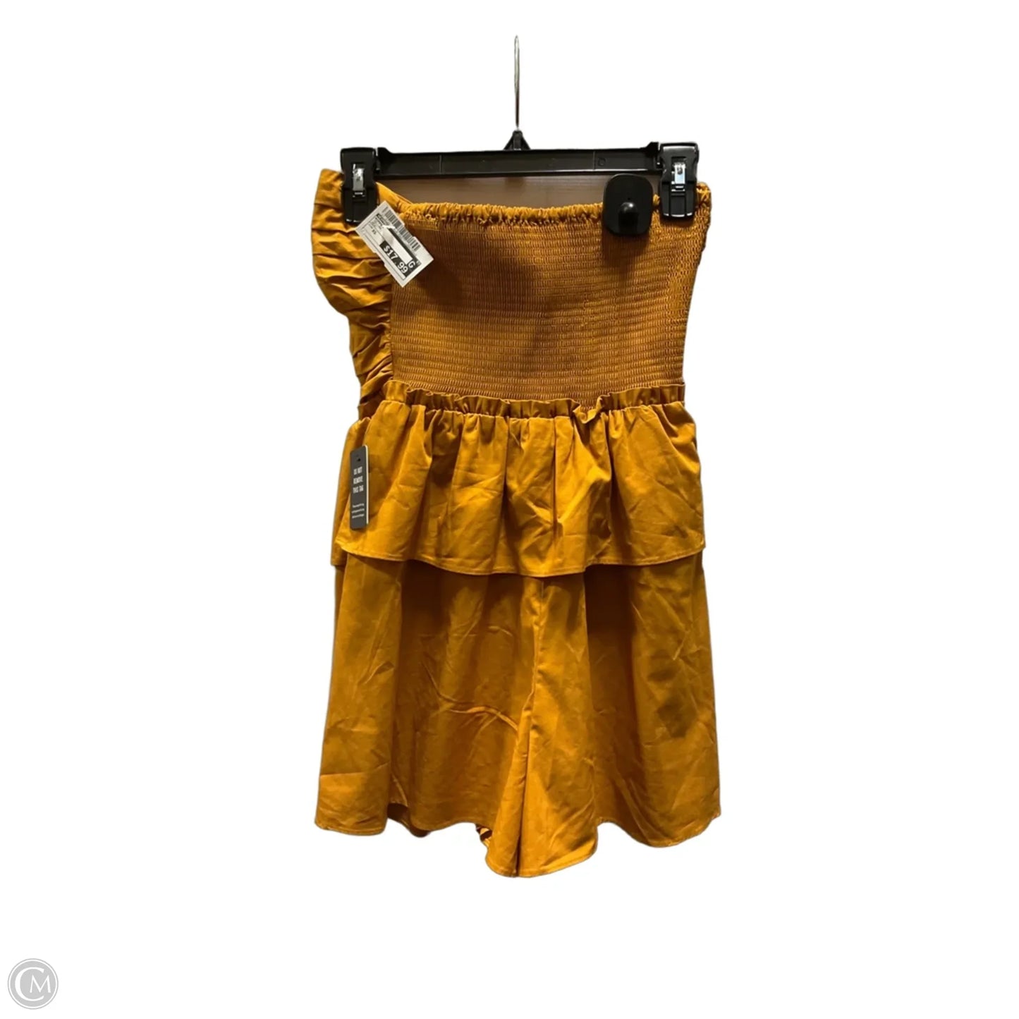 Romper By Express In Yellow, Size: Xs