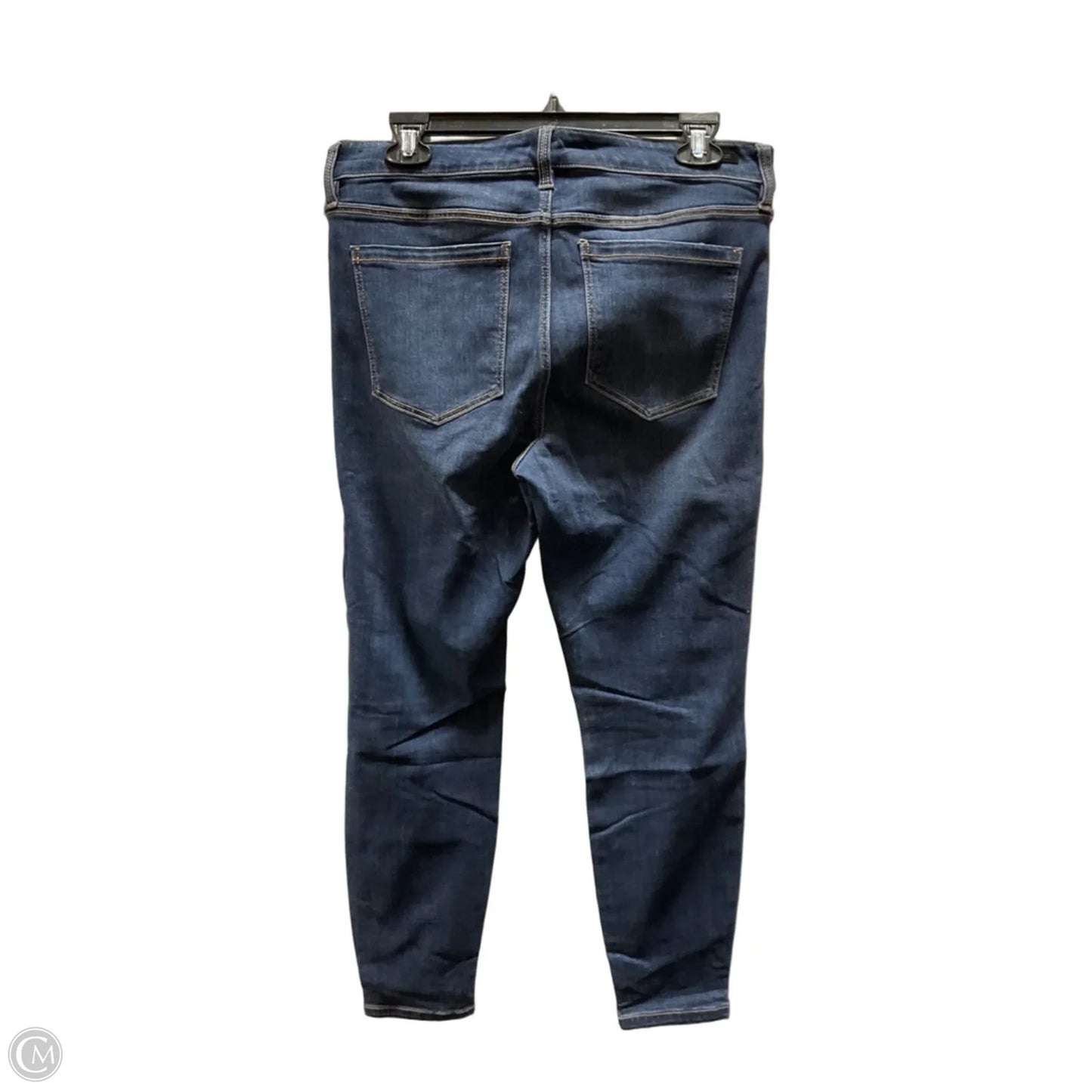 Jeans Skinny By Liverpool In Blue Denim, Size: 8