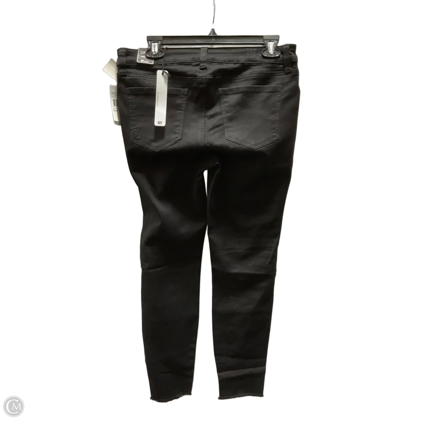 Jeans Skinny By Kut In Black, Size: 8