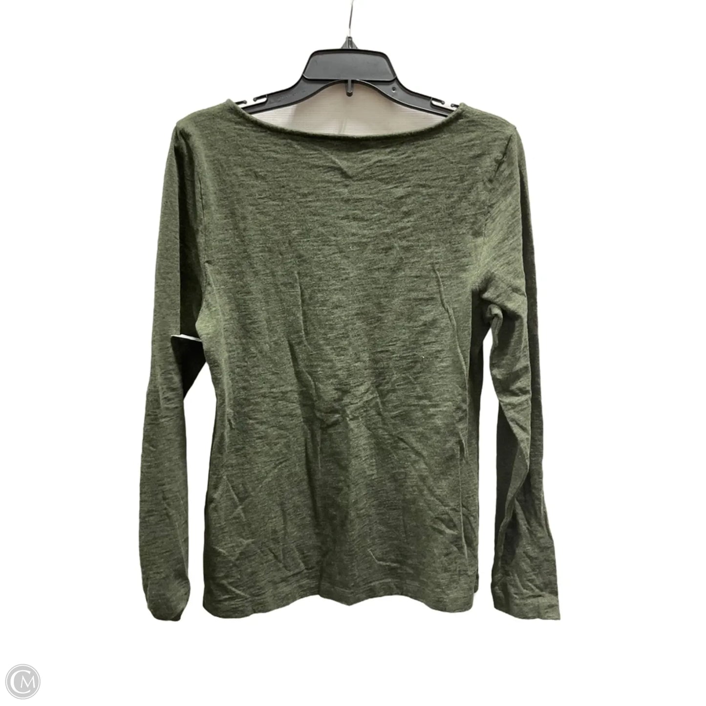 Top Long Sleeve By J. Crew In Green, Size: L