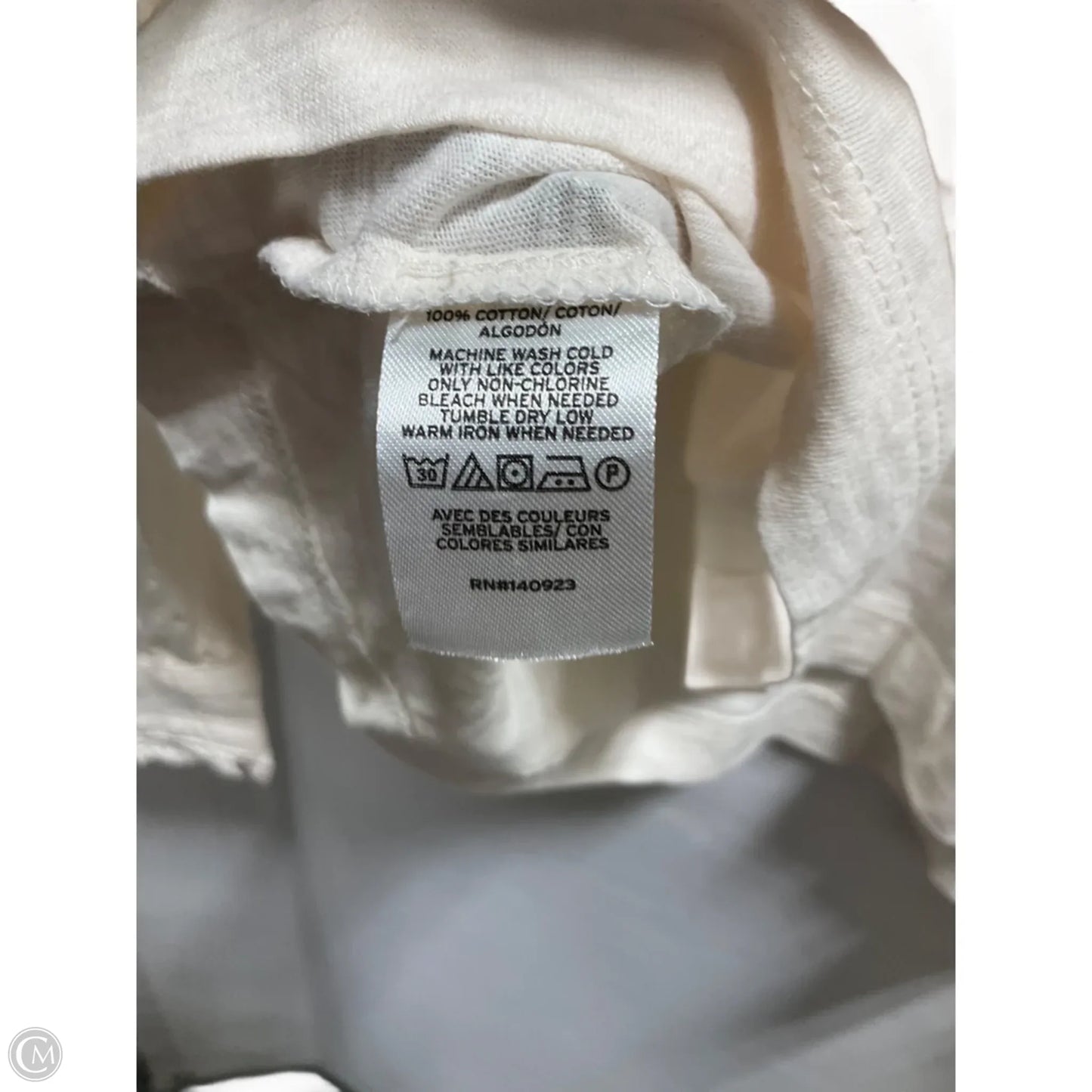 Top Long Sleeve By Loft In Cream, Size: M