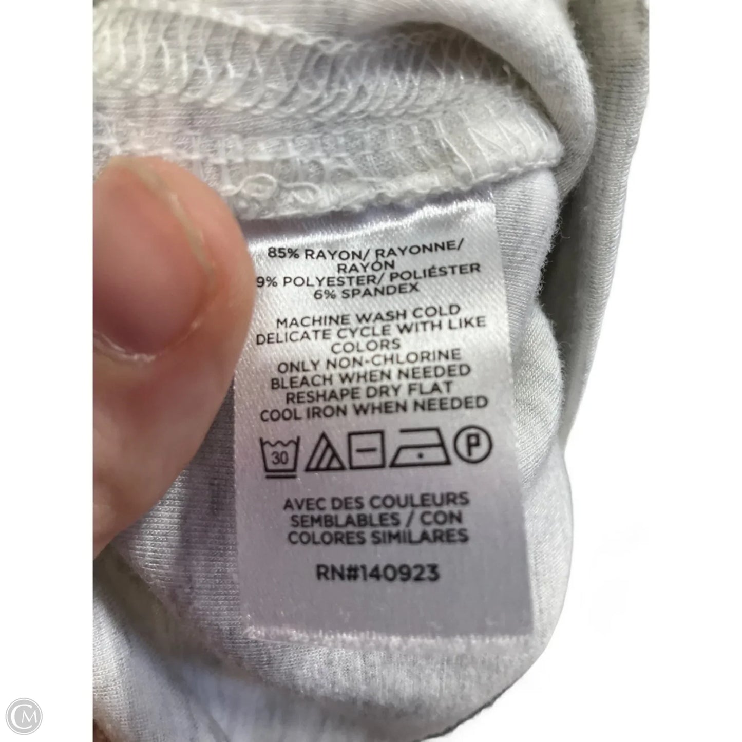 Athletic Sweatshirt Crewneck By Lou And Grey In Grey, Size: Xs