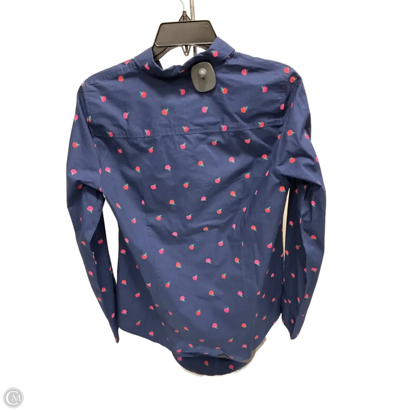 Top Long Sleeve By J. Crew In Blue, Size: S