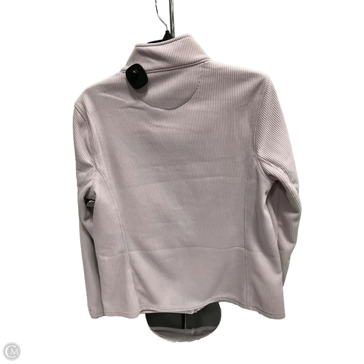 Athletic Jacket By Andrew Marc In Purple, Size: M